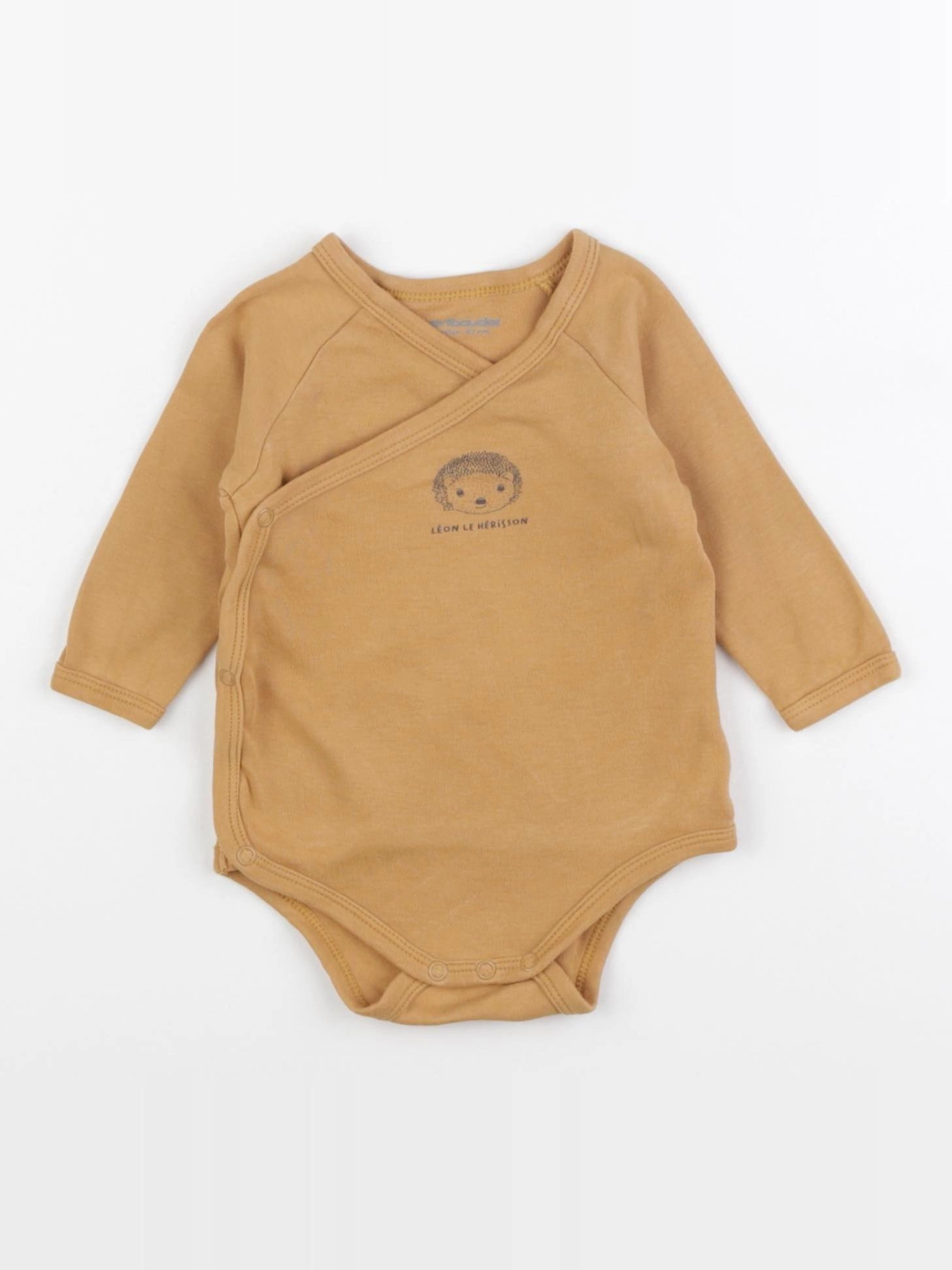 Vertbaudet - body marron - 6 mois