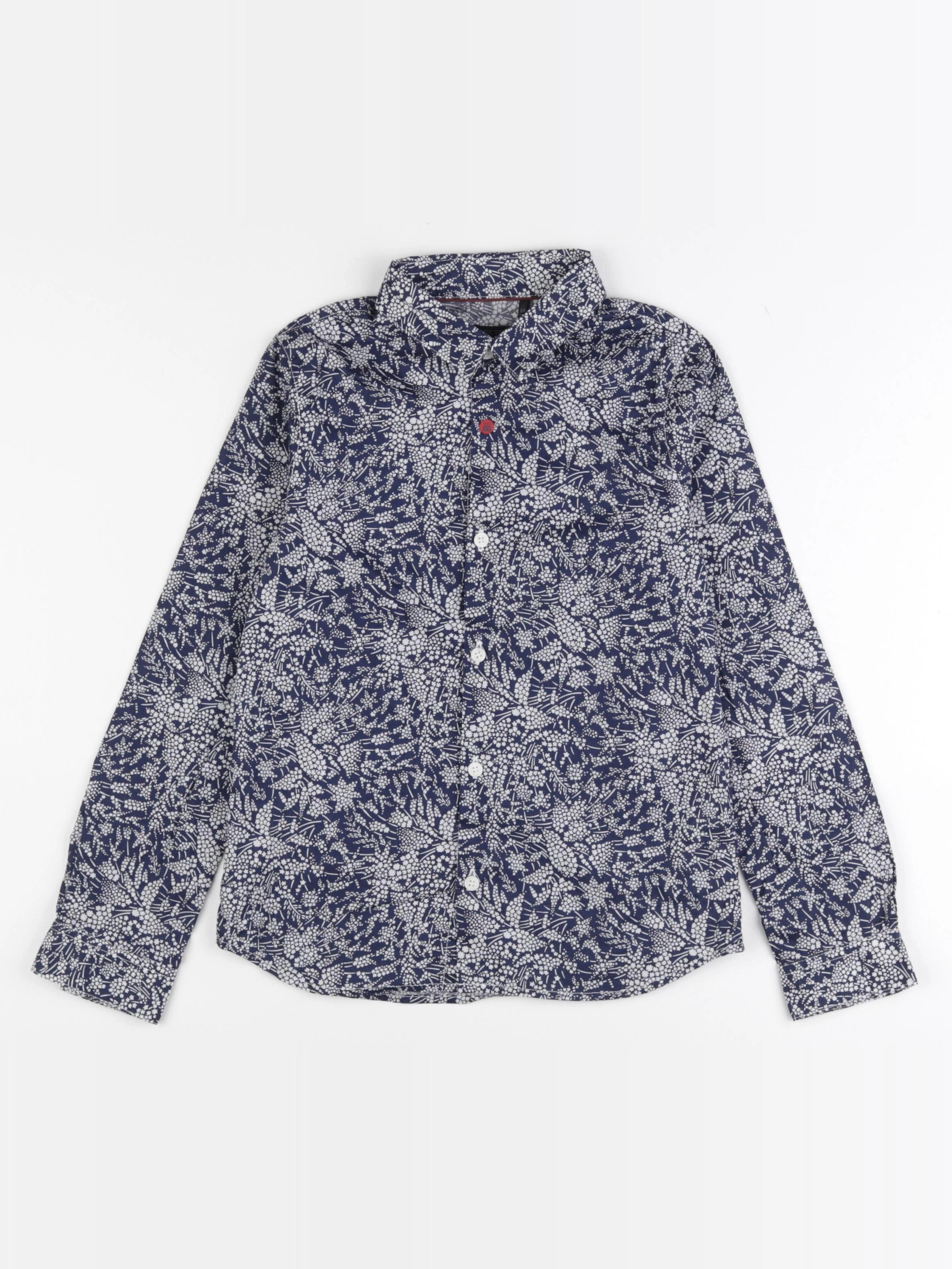 IKKS - chemise bleu - 8 ans