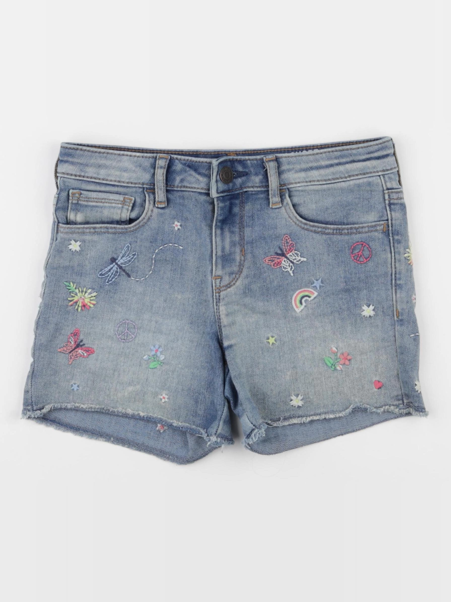 GAP - short bleu - 12 ans