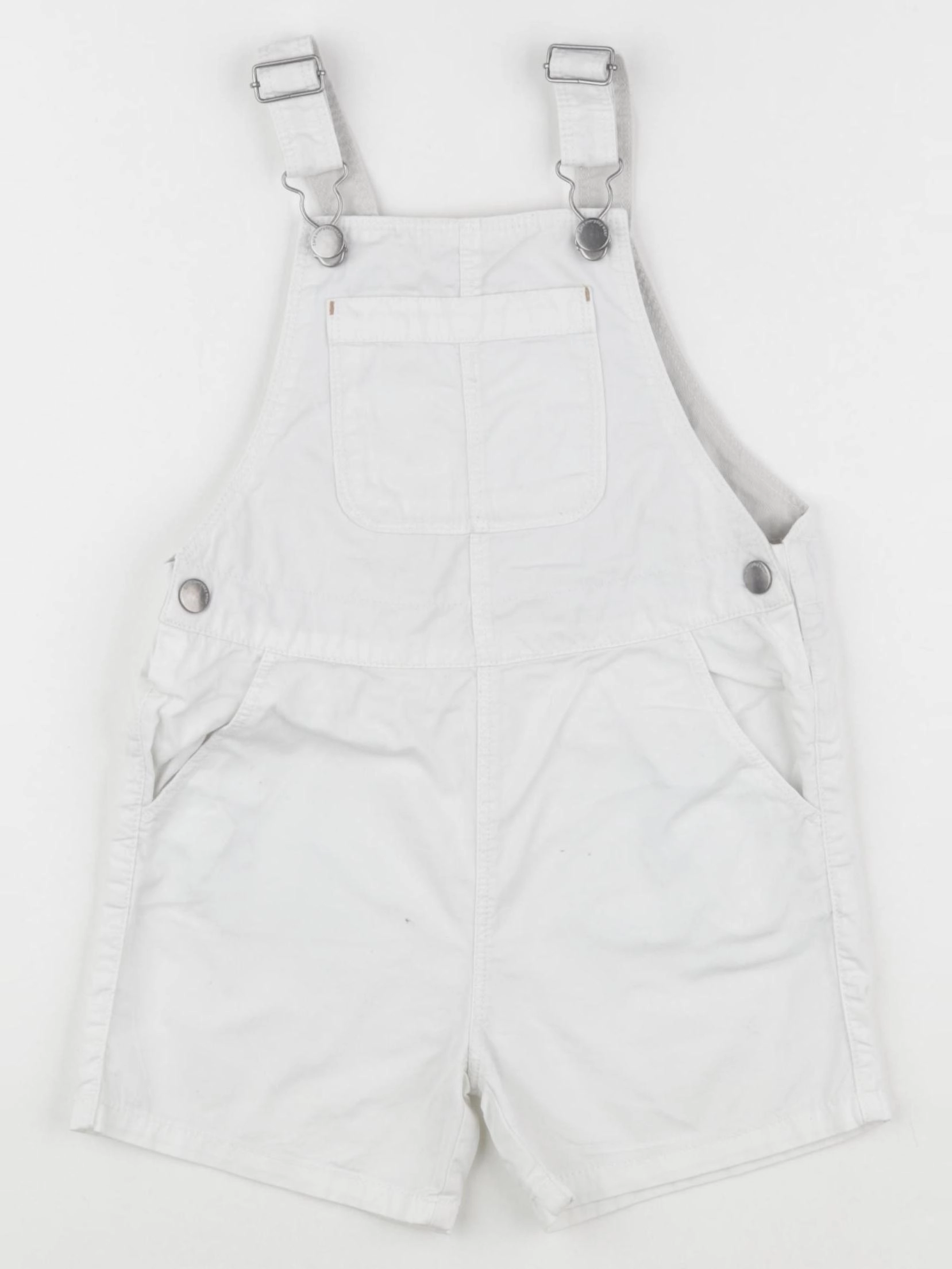 Zara - salopette blanc - 2/3 ans