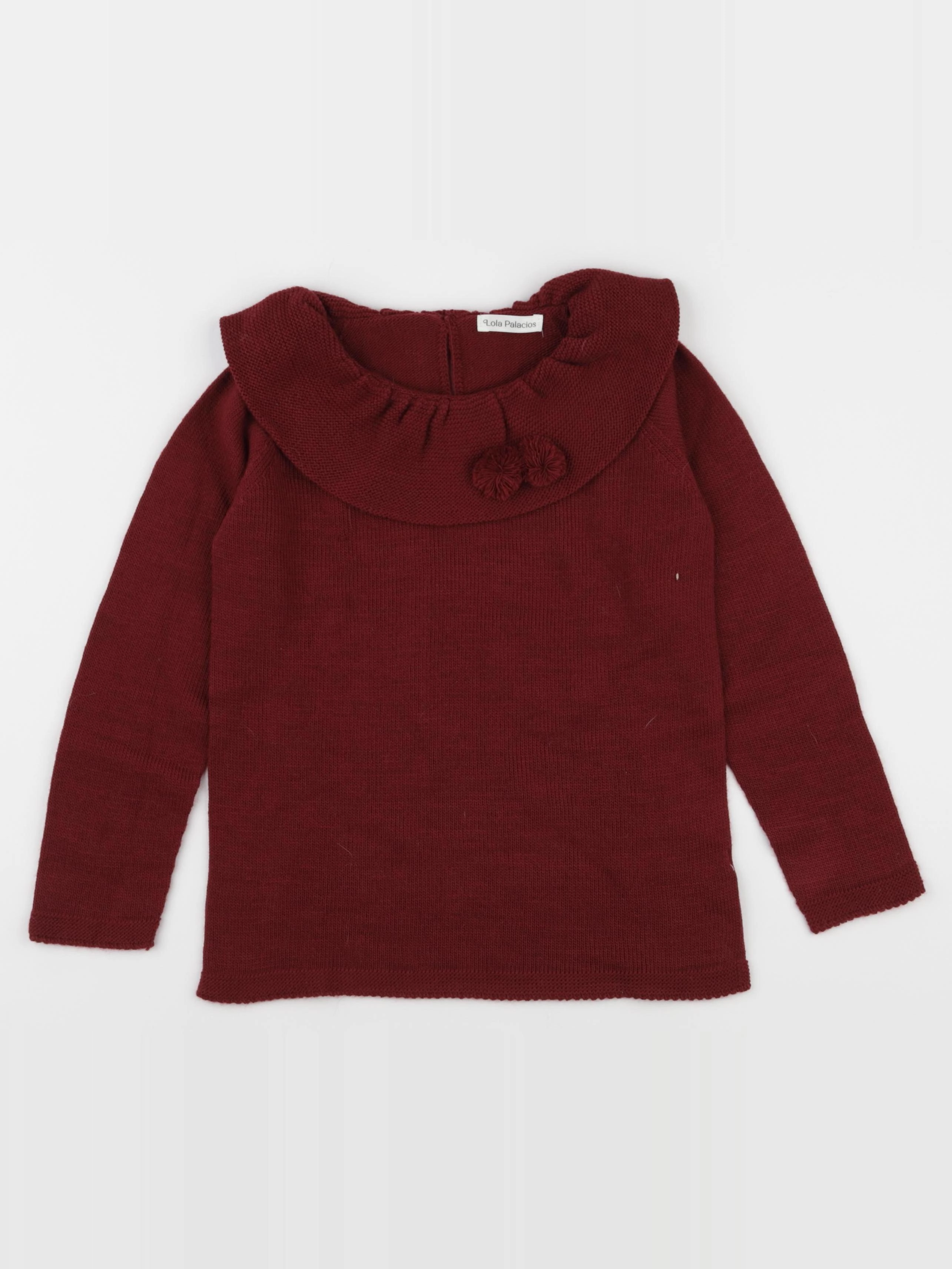 Lola Palacios - pull rouge - 10 ans