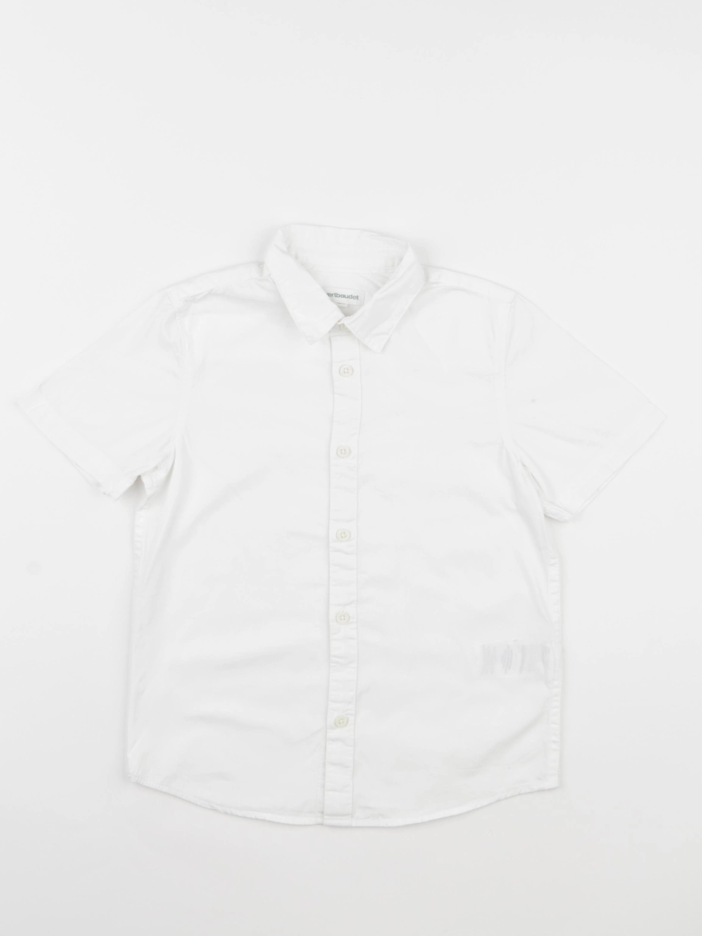 Vertbaudet - chemise blanc - 6 ans