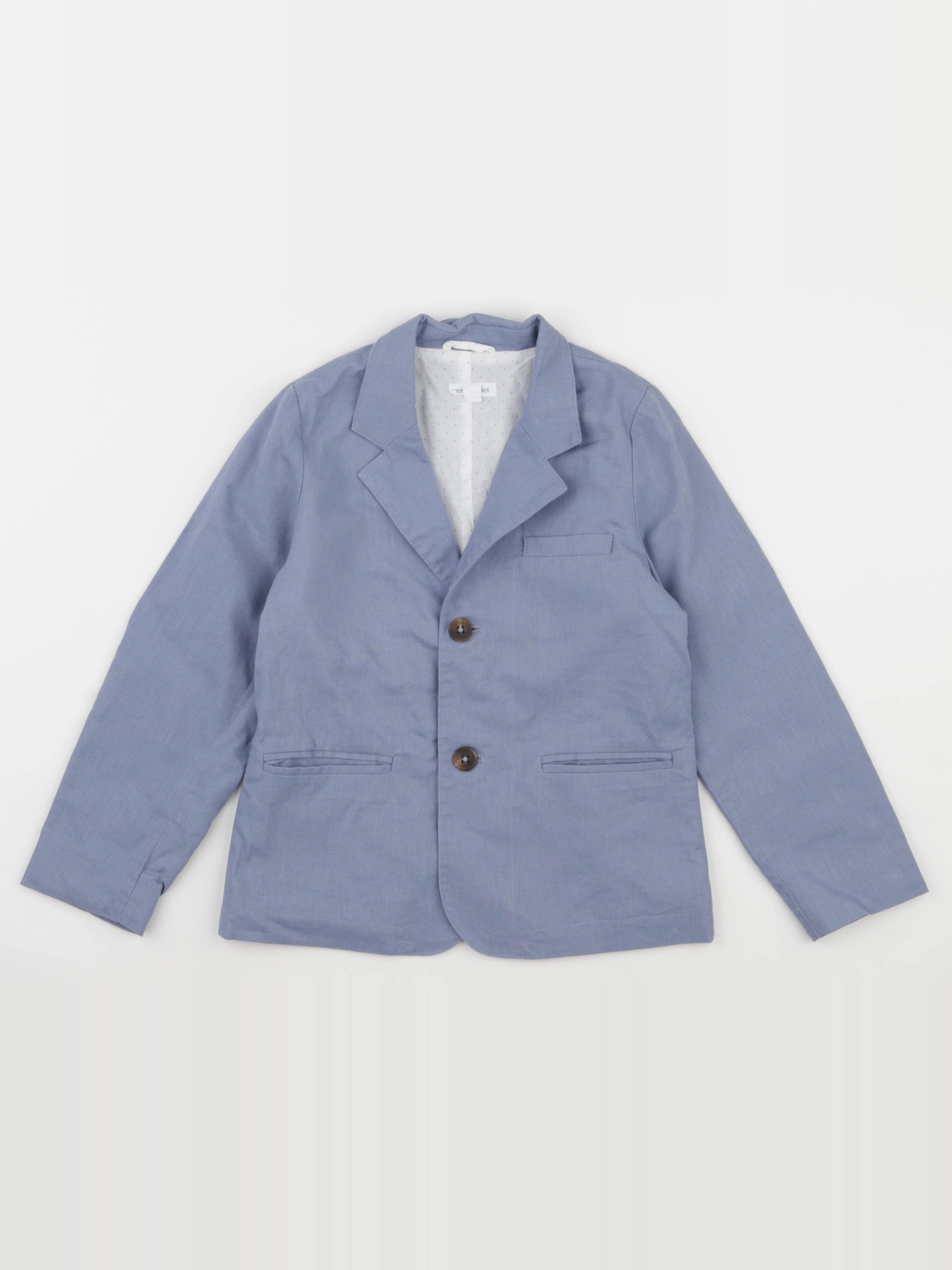 Vertbaudet - veste bleu - 6 ans