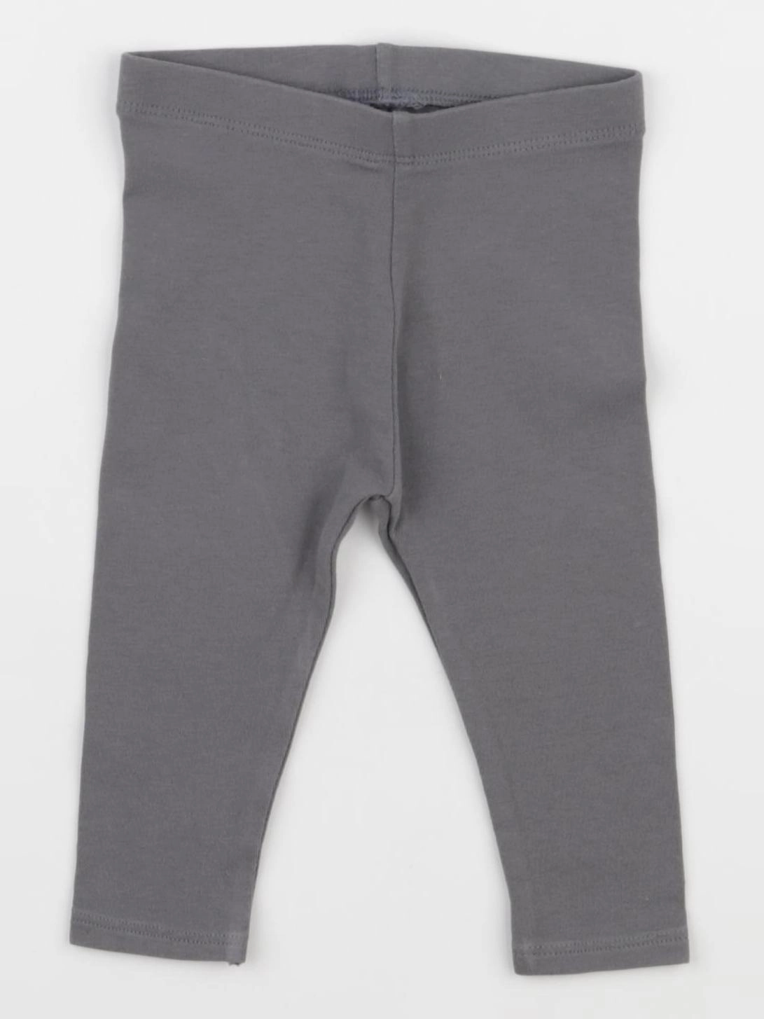 Vertbaudet - legging gris - 6 mois