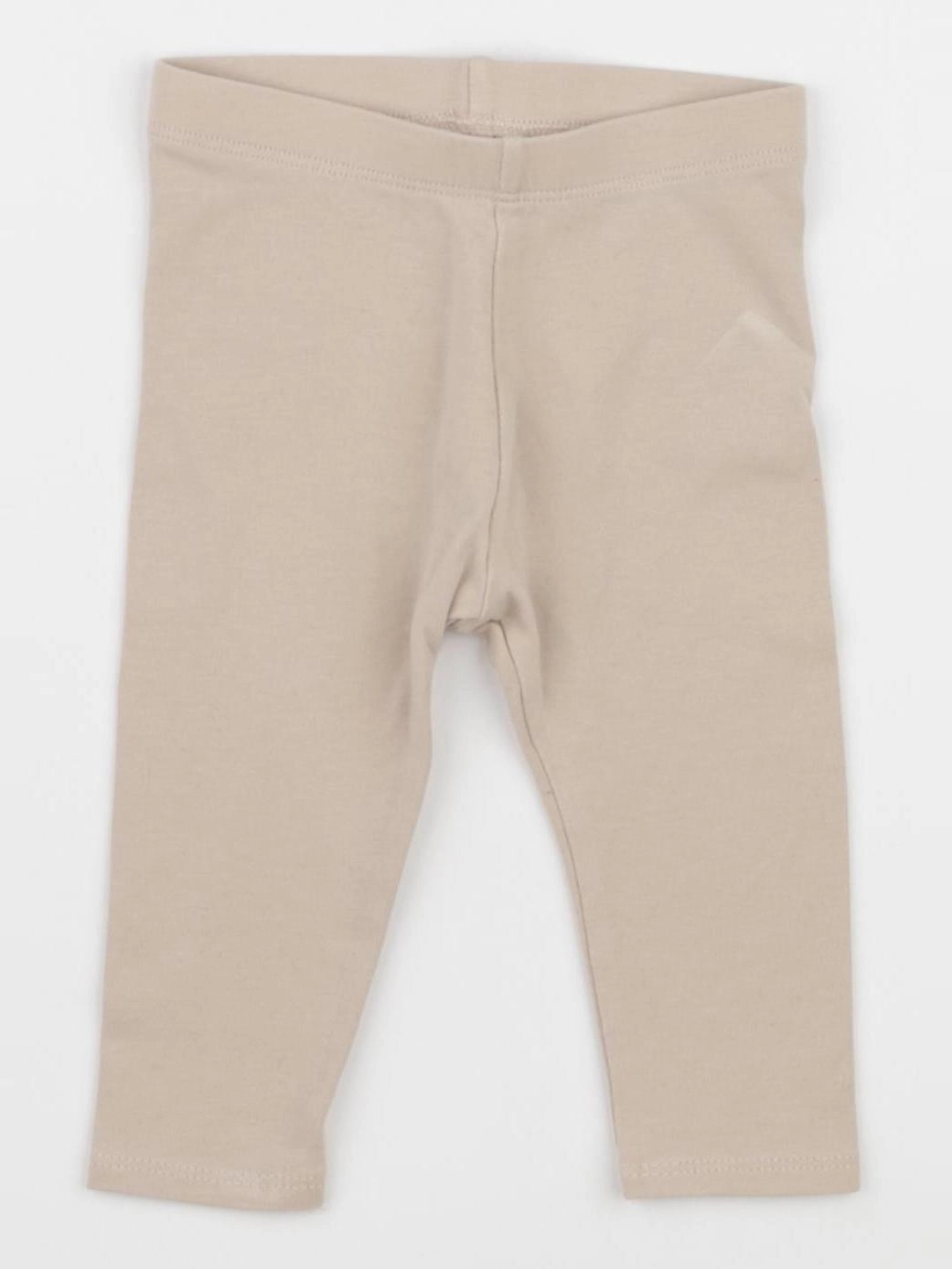 Vertbaudet - legging beige - 6 mois