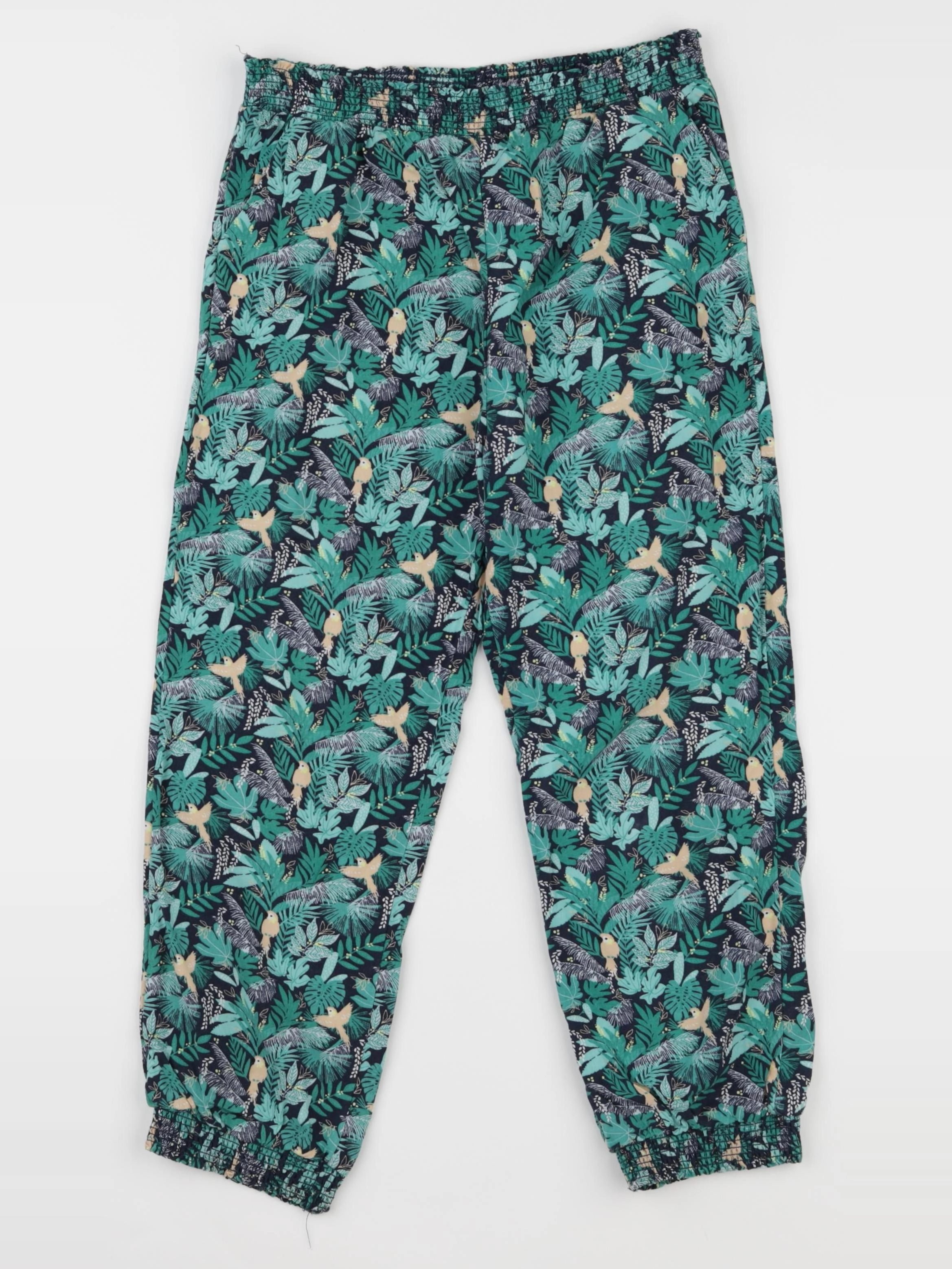 Vertbaudet - pantalon vert - 10 ans