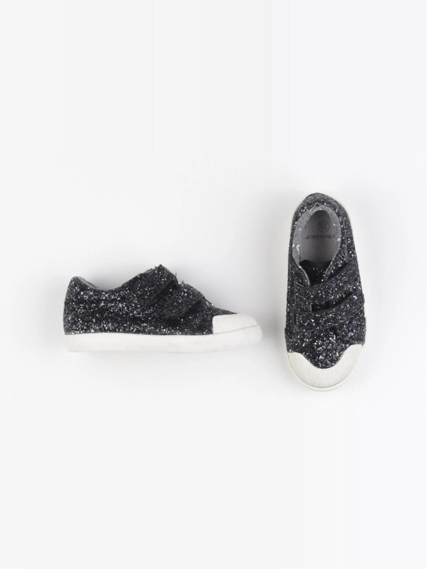 Vertbaudet - baskets noir - pointure 25