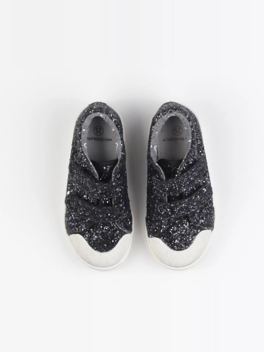 Vertbaudet - baskets noir - pointure 25