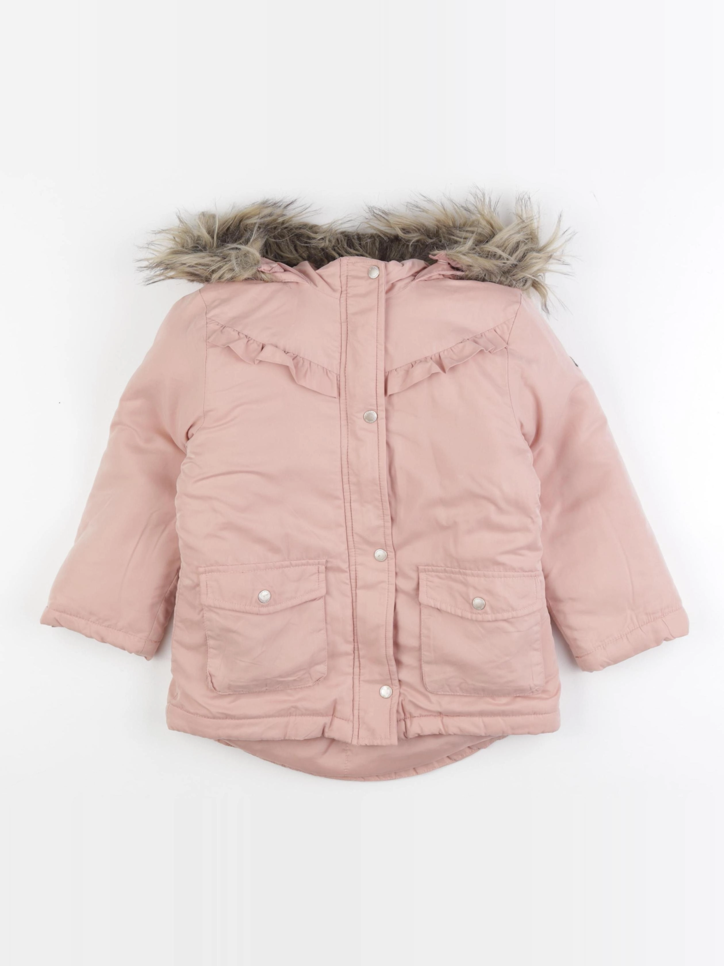 Vertbaudet - manteau rose - 5 ans