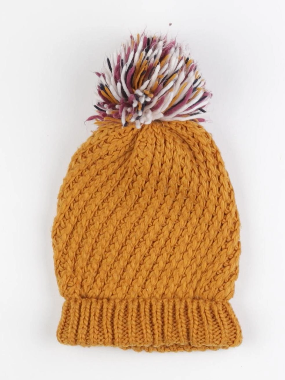Vertbaudet - bonnet jaune - 2/3 ans