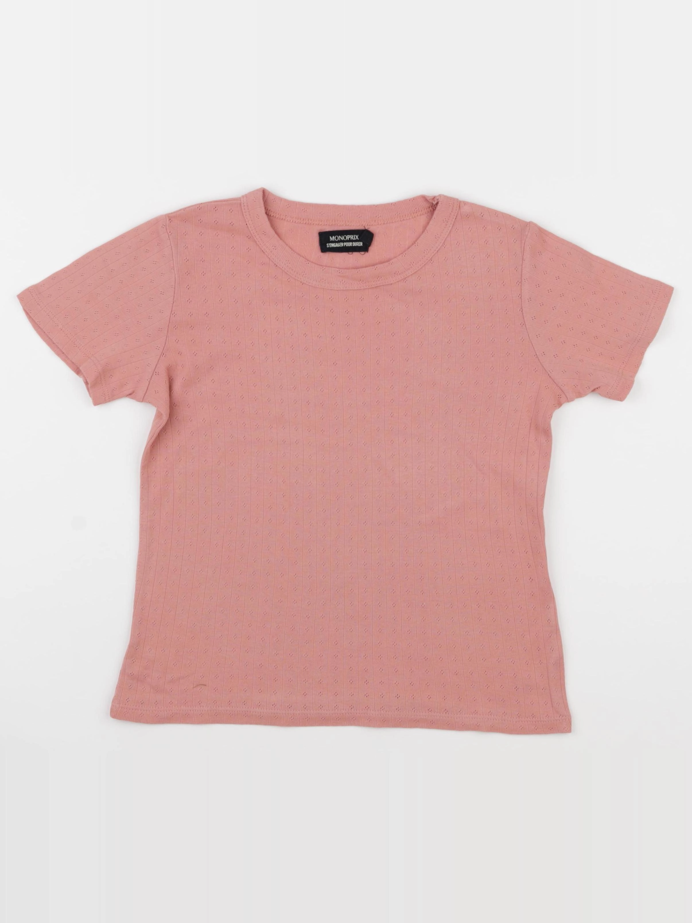 Monoprix - tee-shirt rose - 10 ans