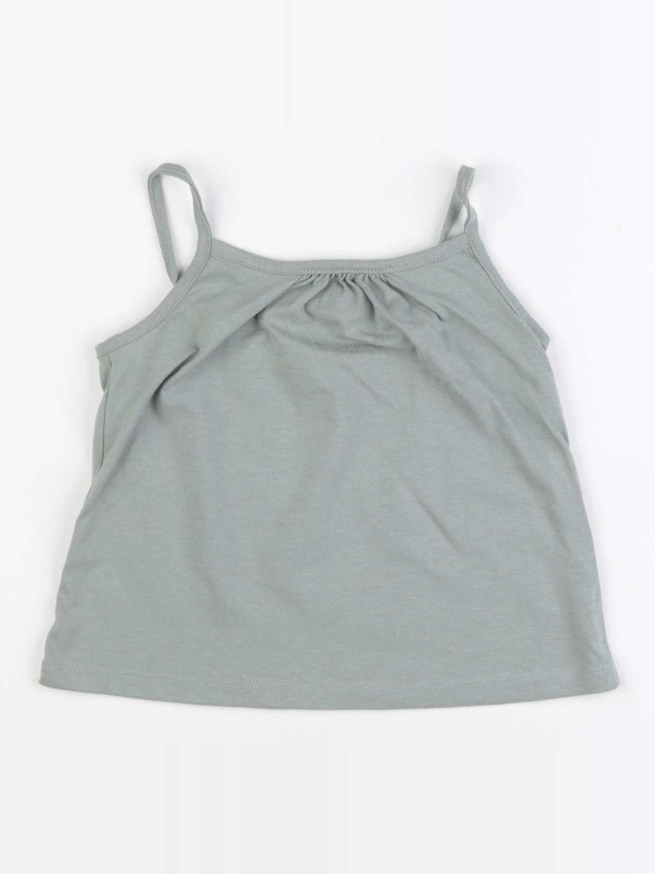 Vertbaudet - débardeur vert - 2 ans