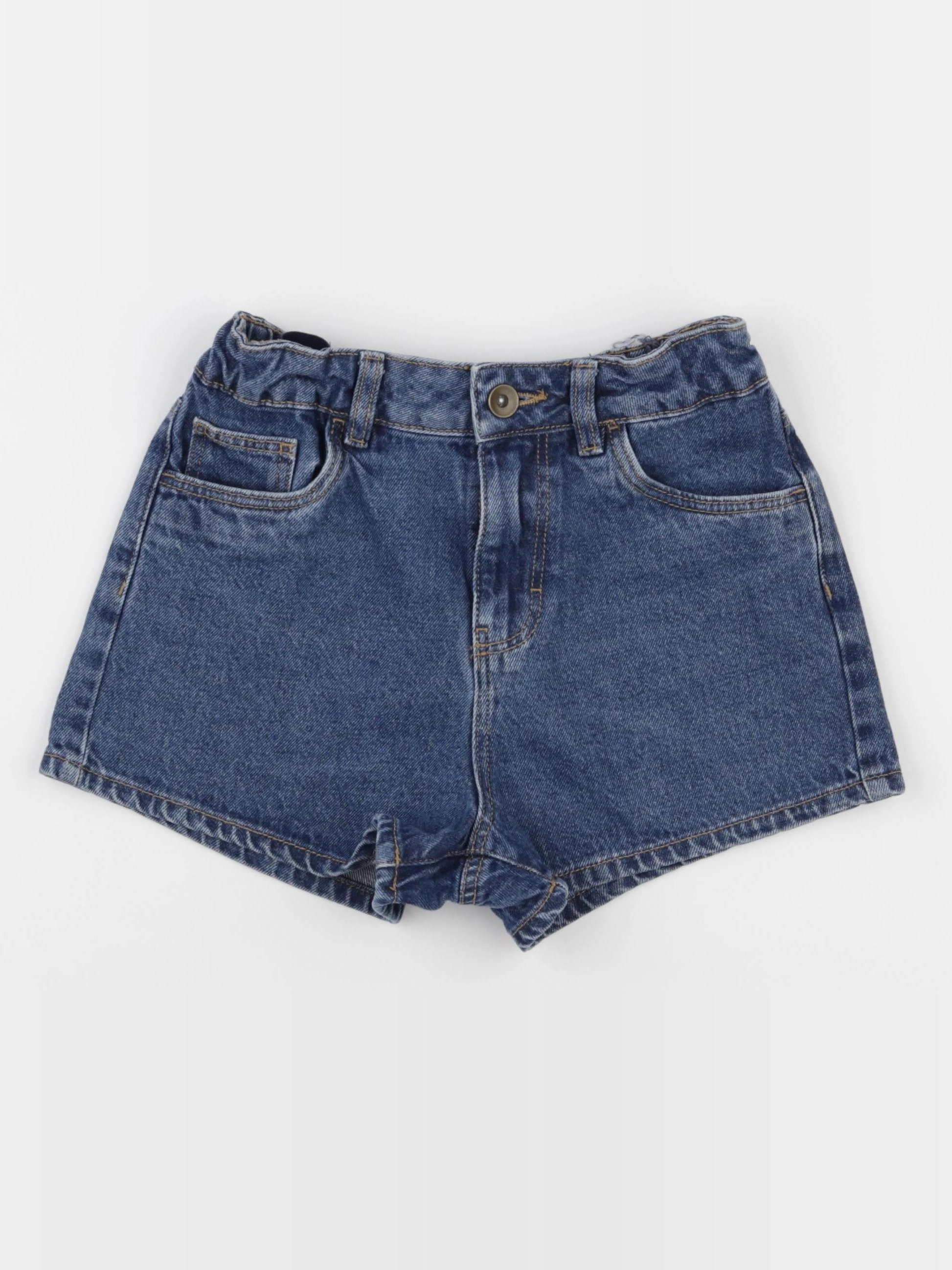 Monoprix - short bleu - 10 ans