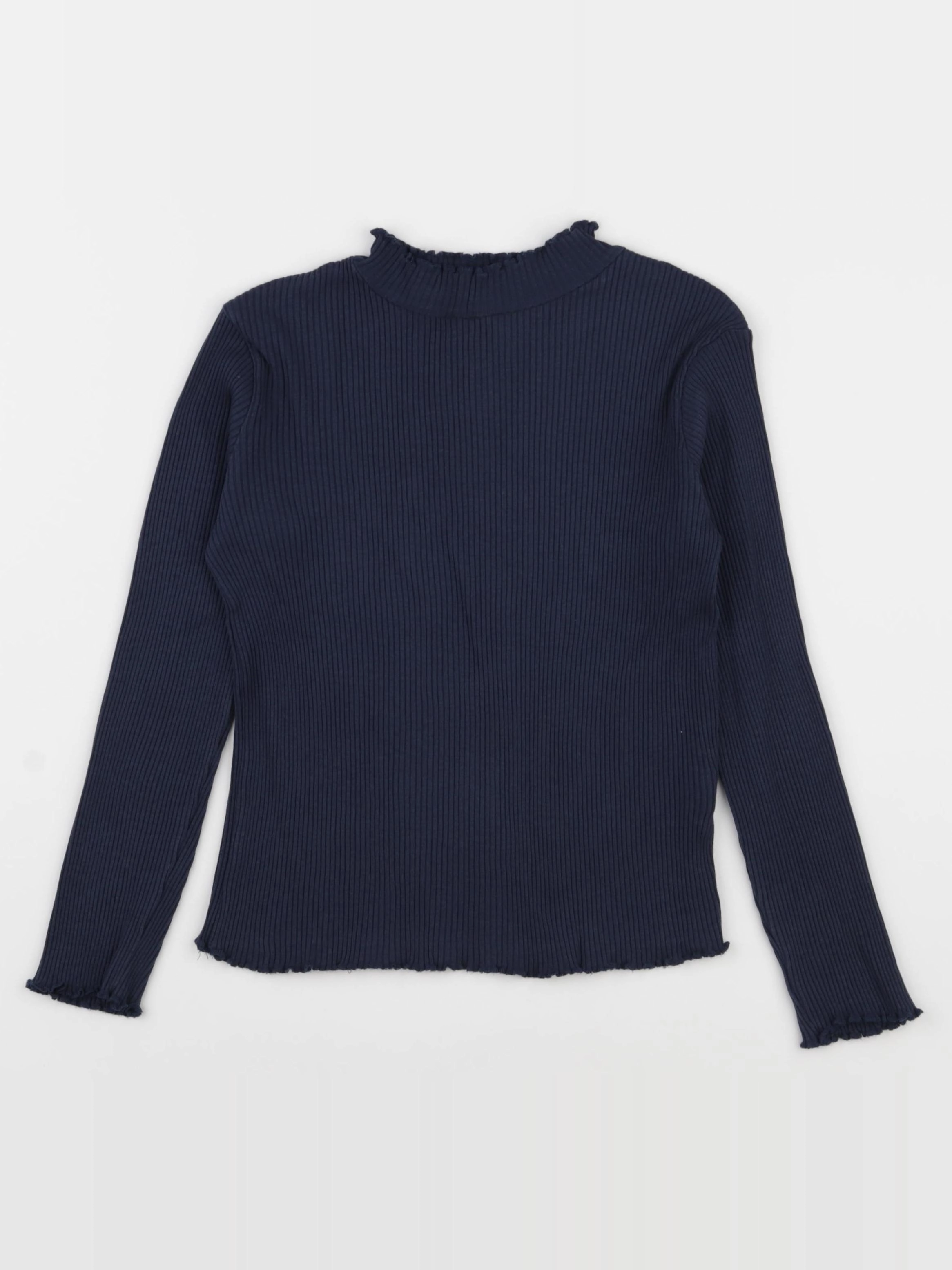 Monoprix - sous-pull bleu - 10 ans
