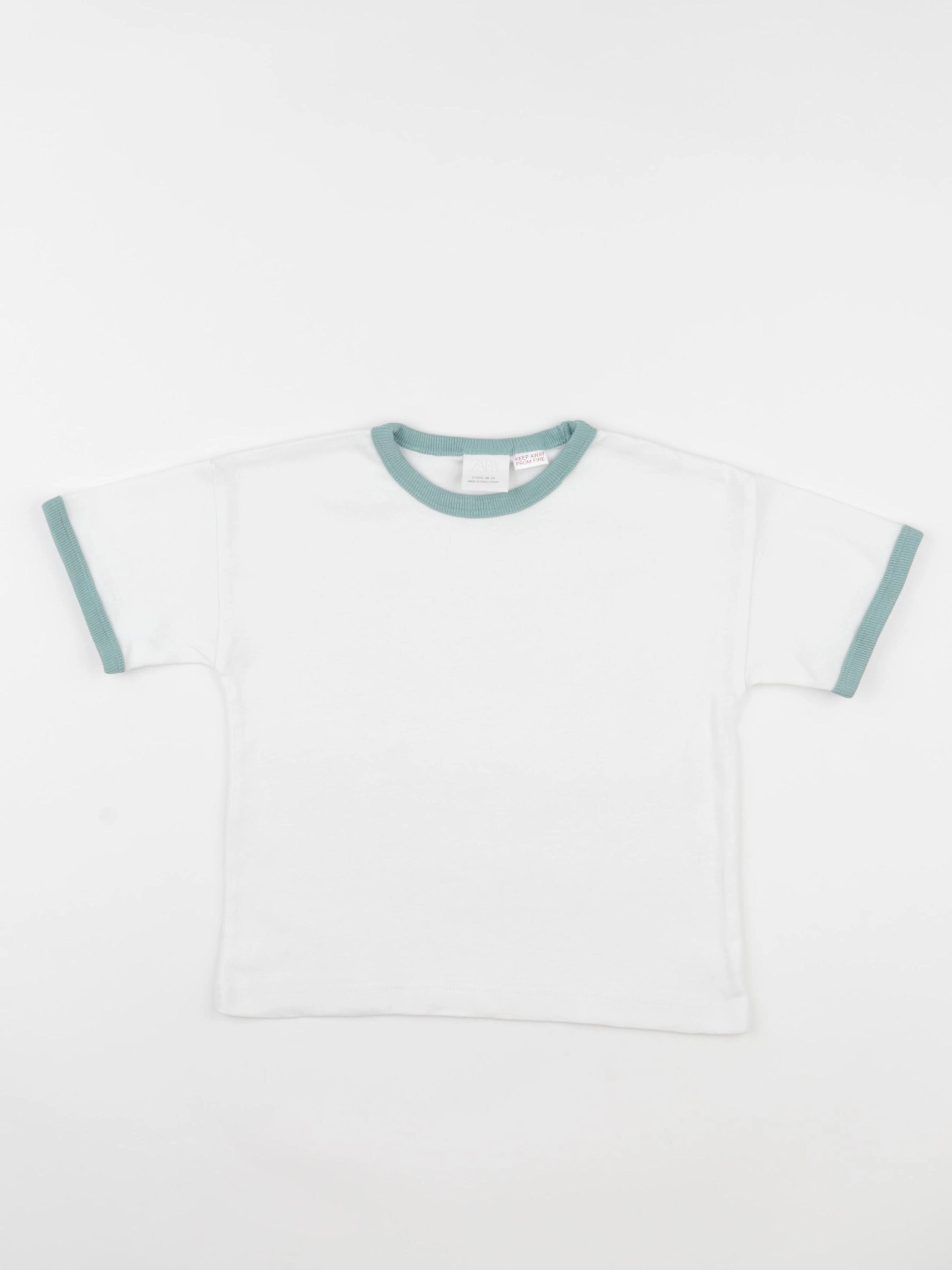 Zara - tee-shirt blanc - 3 ans