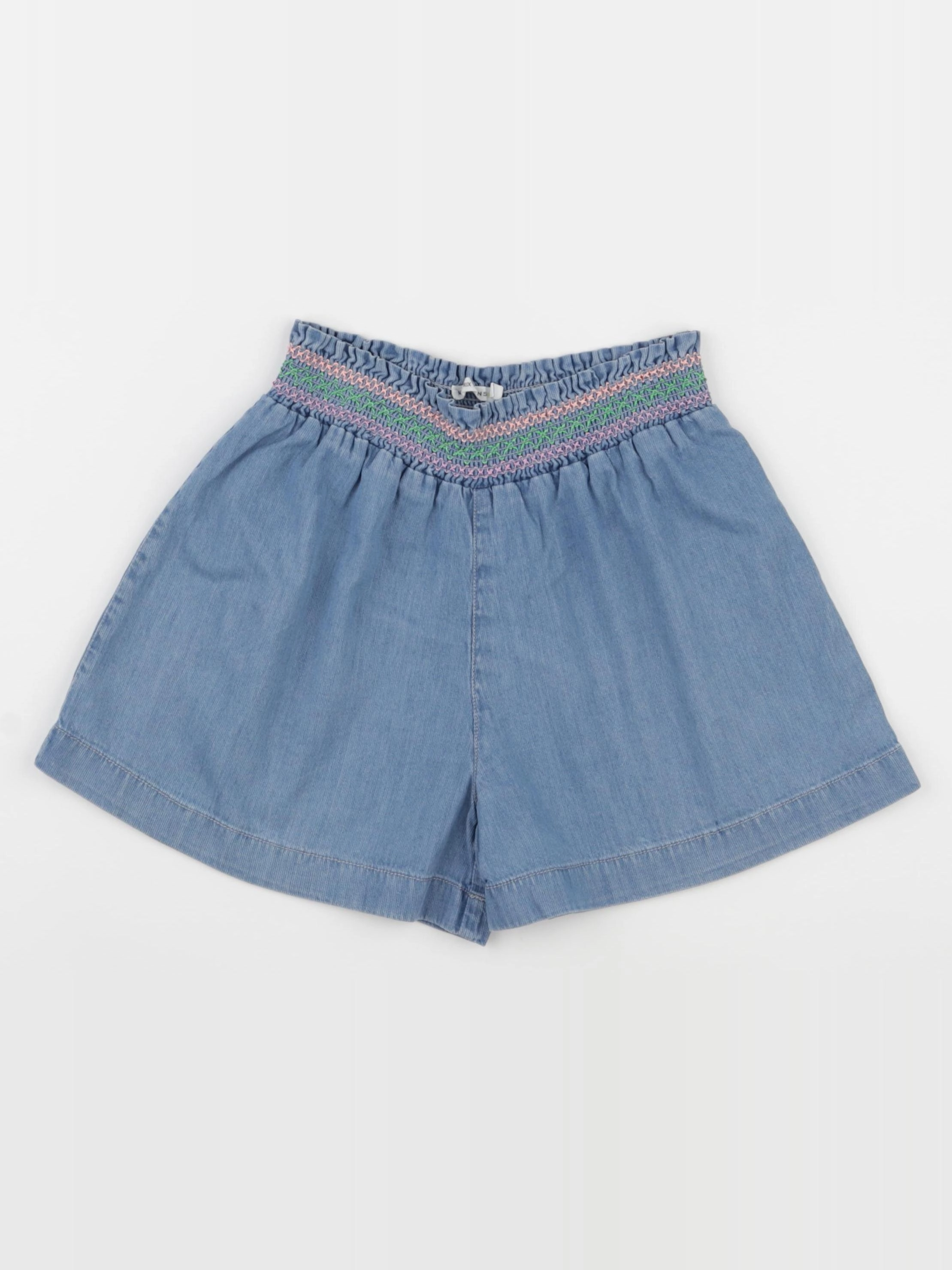 Monoprix - short bleu - 10 ans