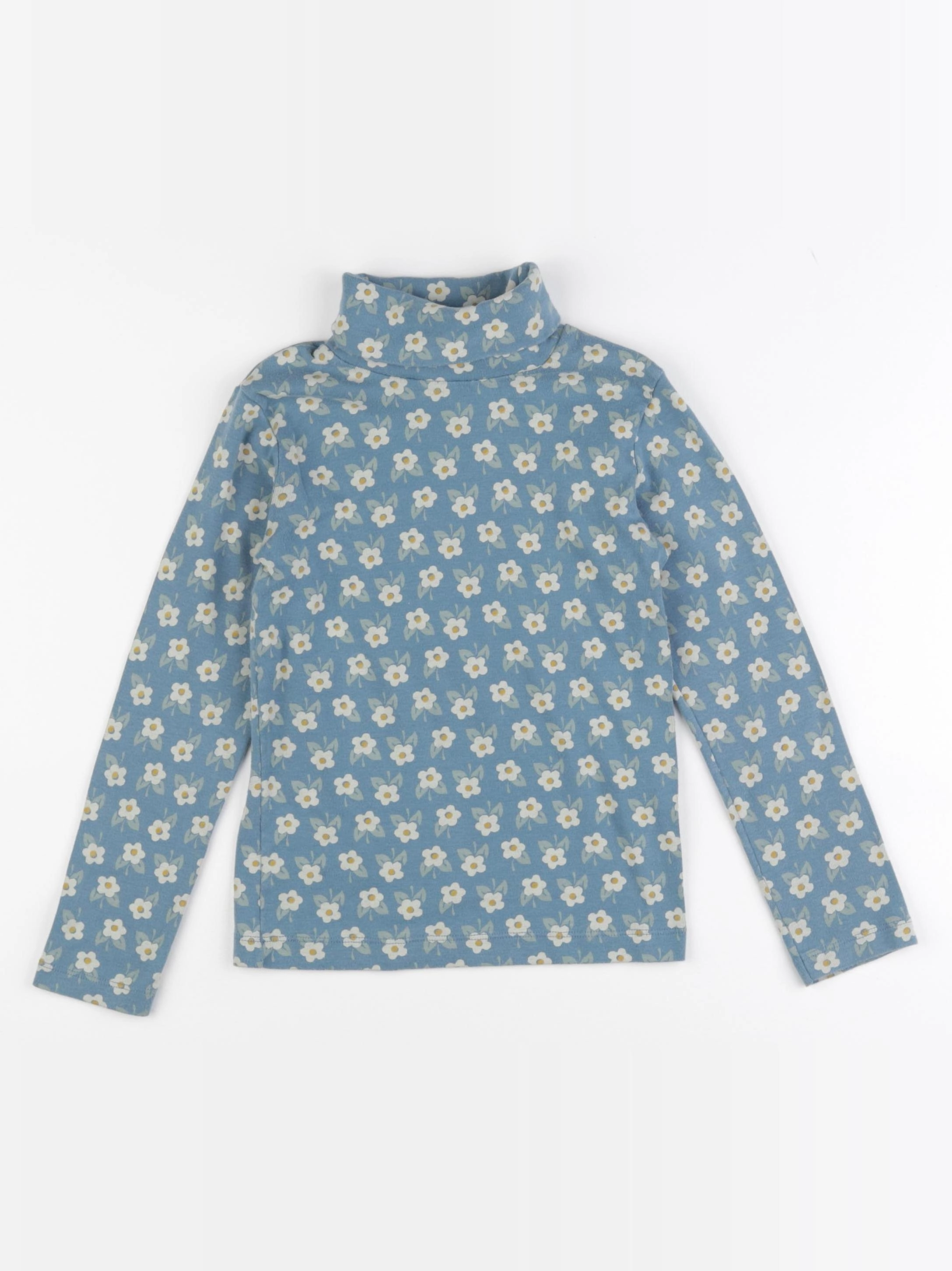 Petit Bateau - sous-pull bleu - 6 ans