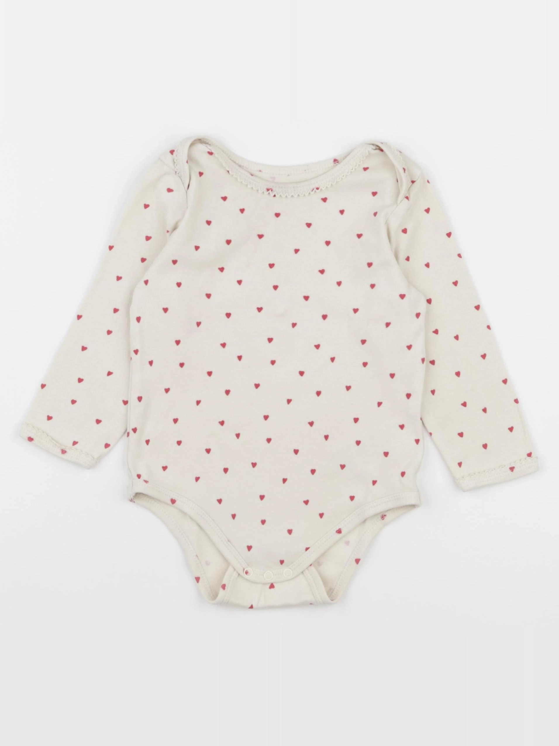 Vertbaudet - body beige - 24 mois