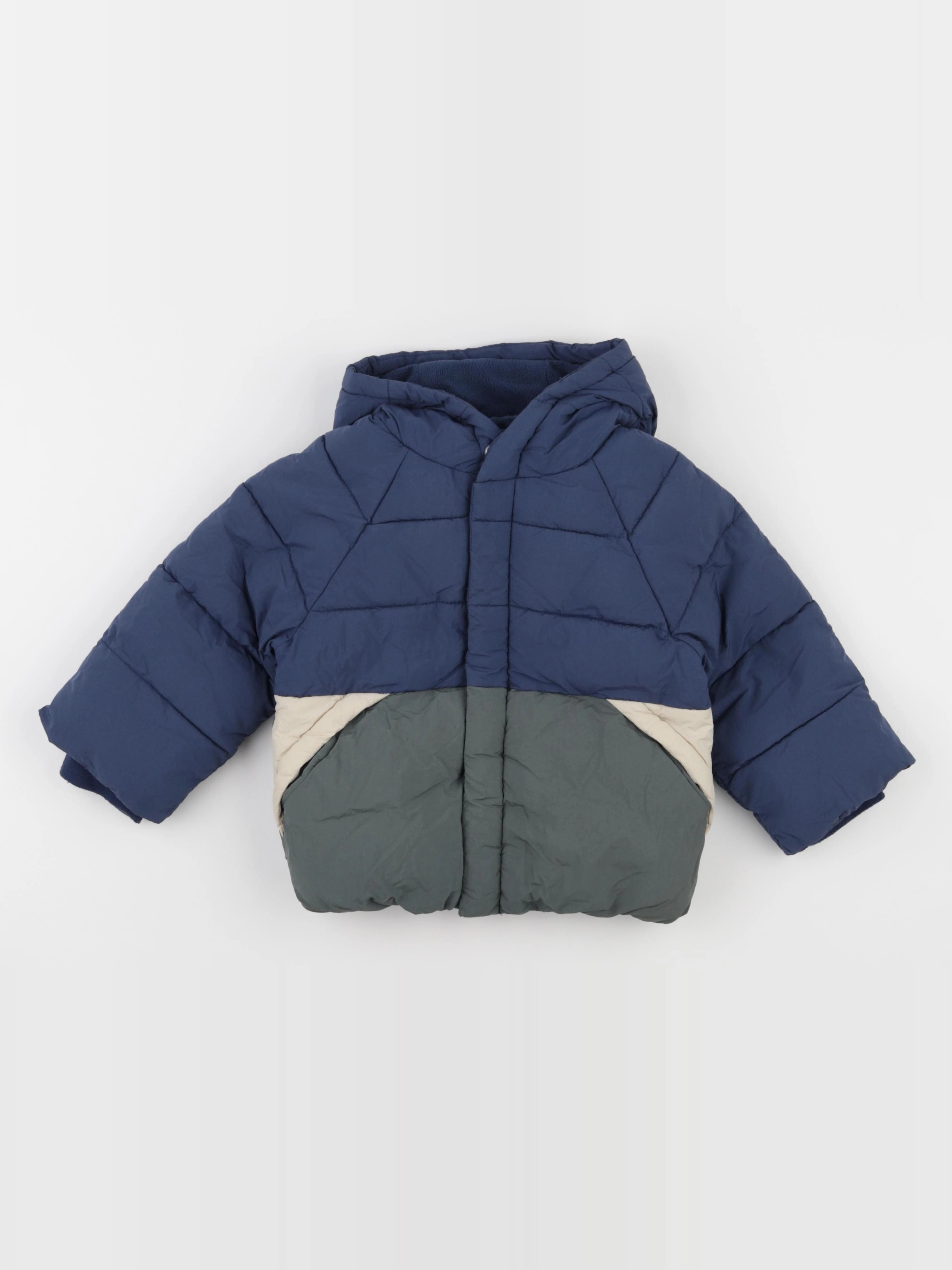 Vertbaudet - doudoune bleu - 3 ans
