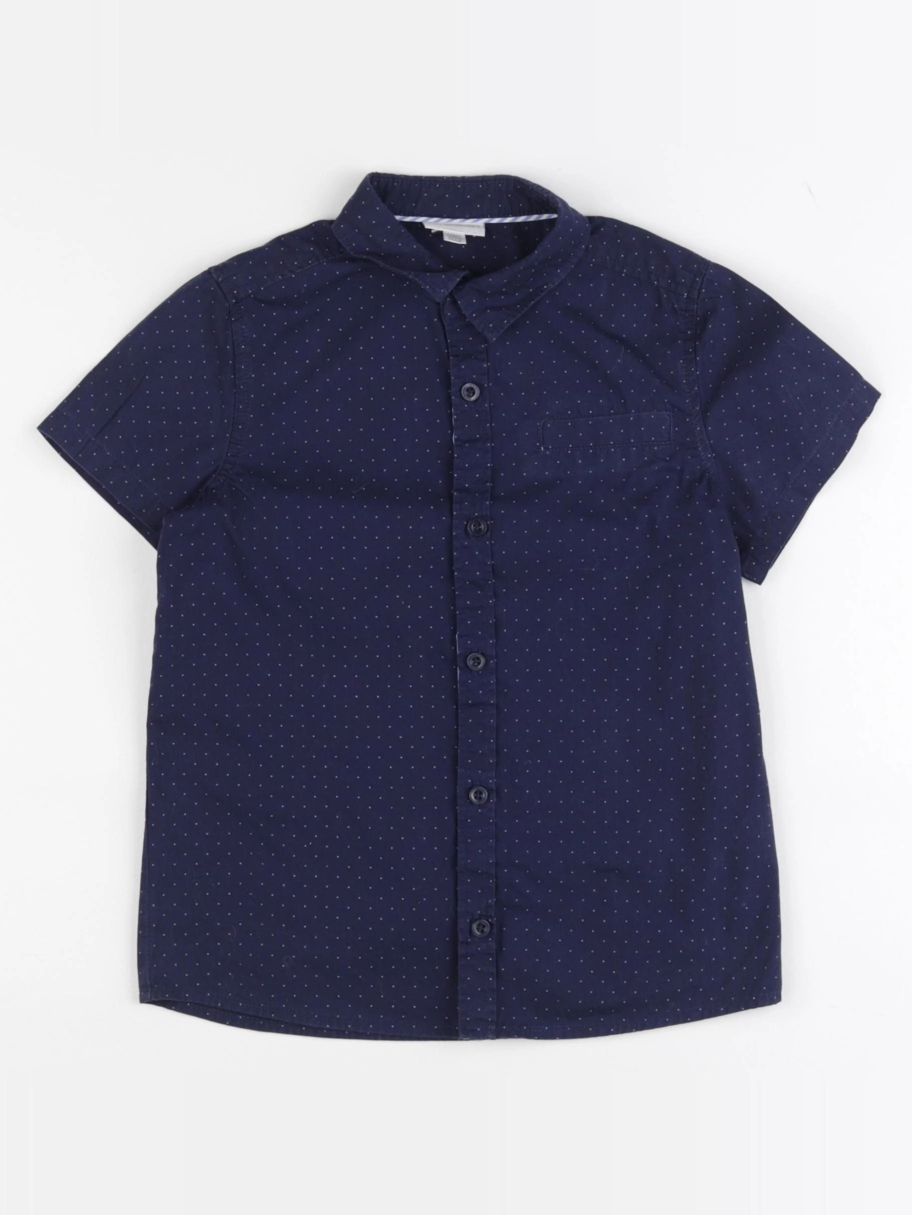 Vertbaudet - chemise bleu - 6 ans