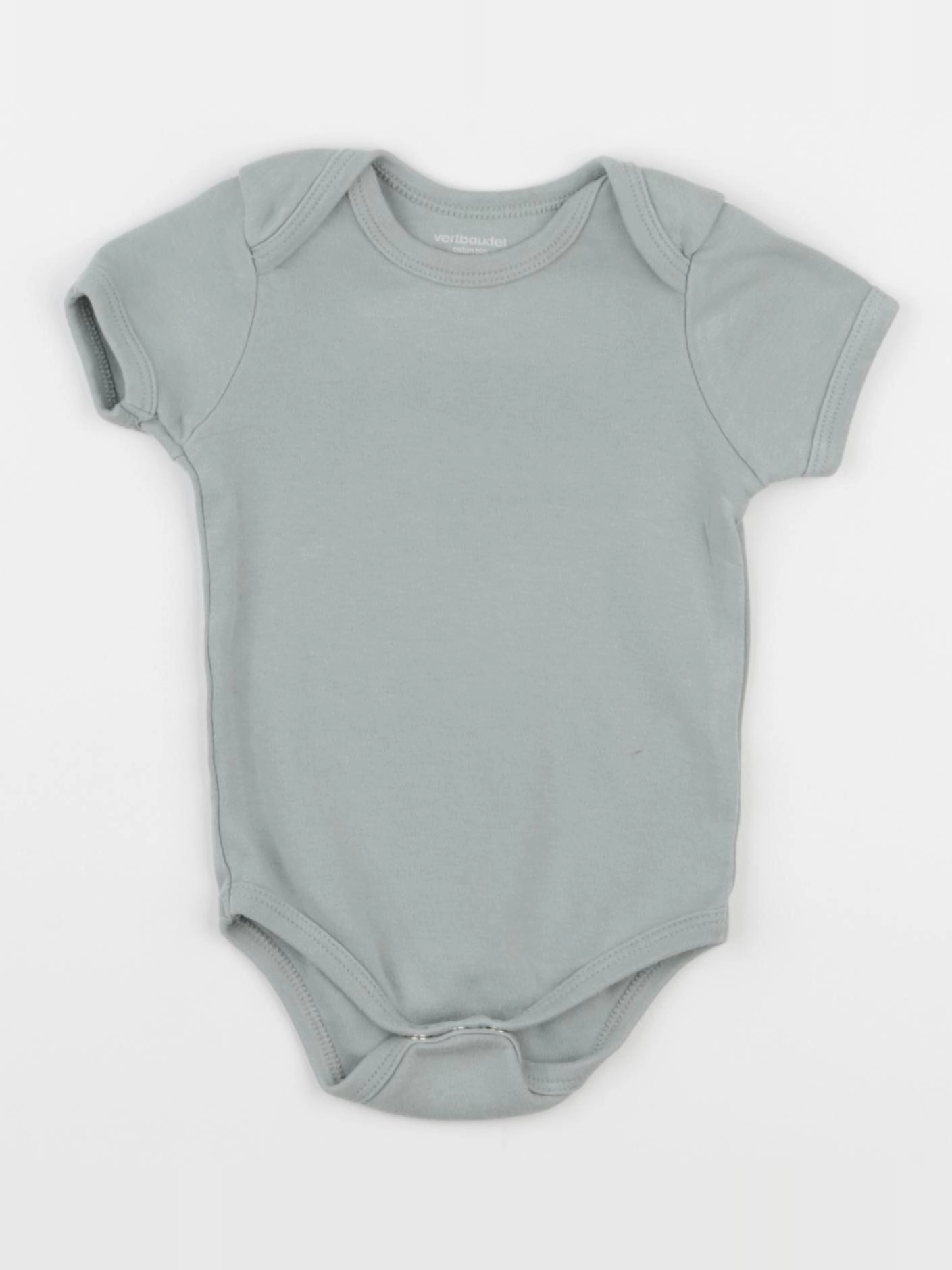 Vertbaudet - body vert - 9 mois