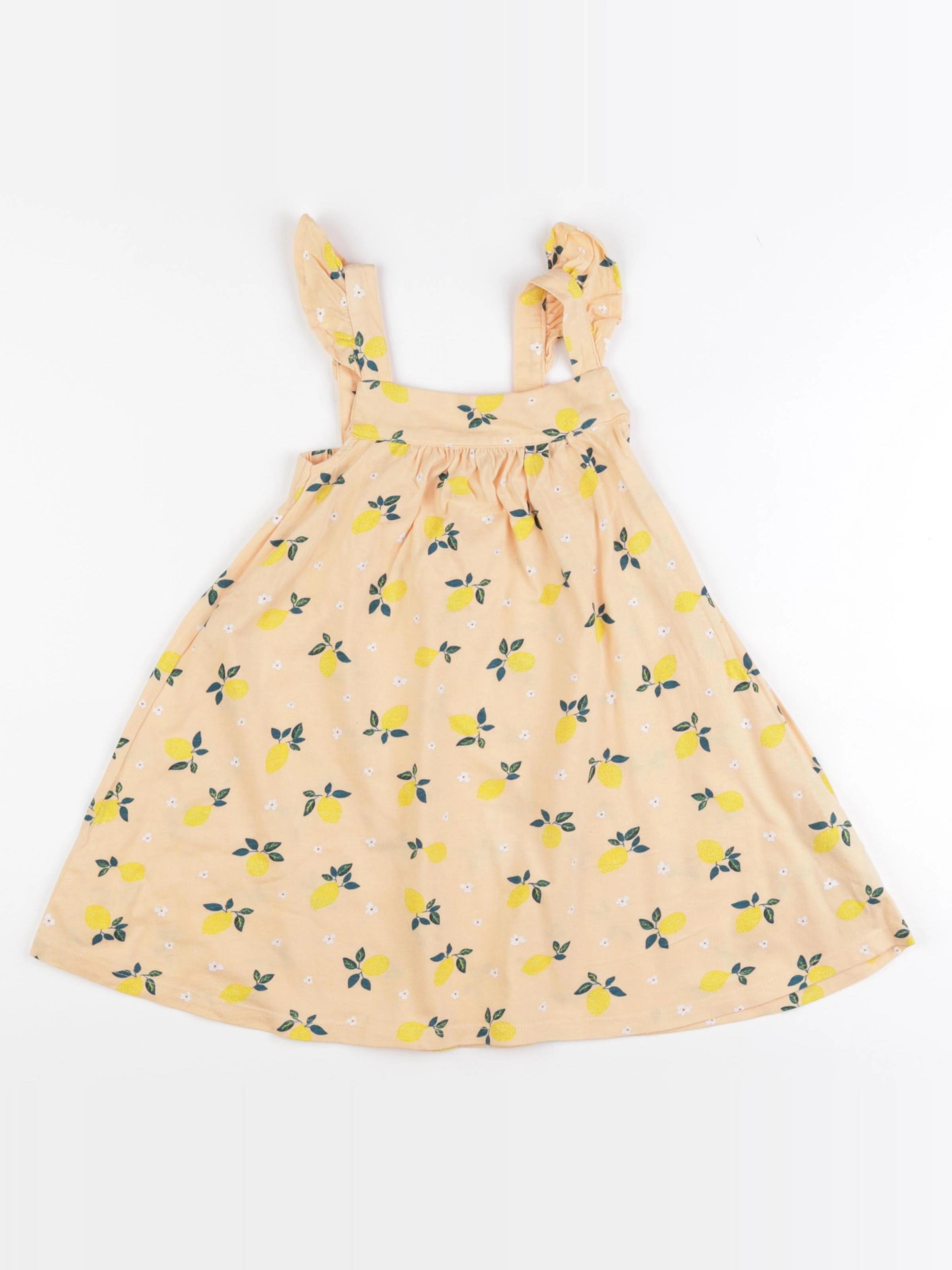 Vertbaudet - robe orange - 4 ans