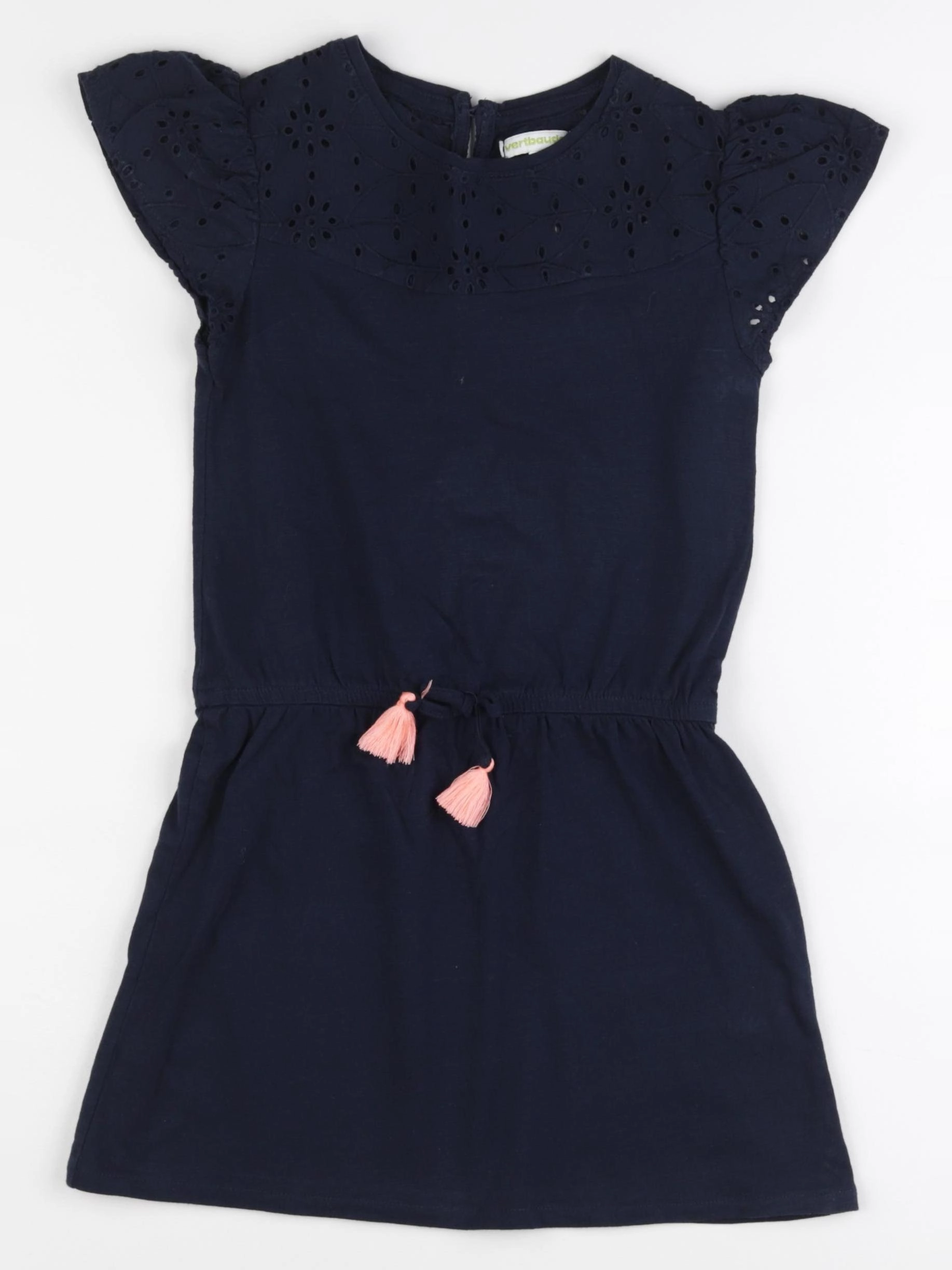 Vertbaudet - robe bleu - 6 ans