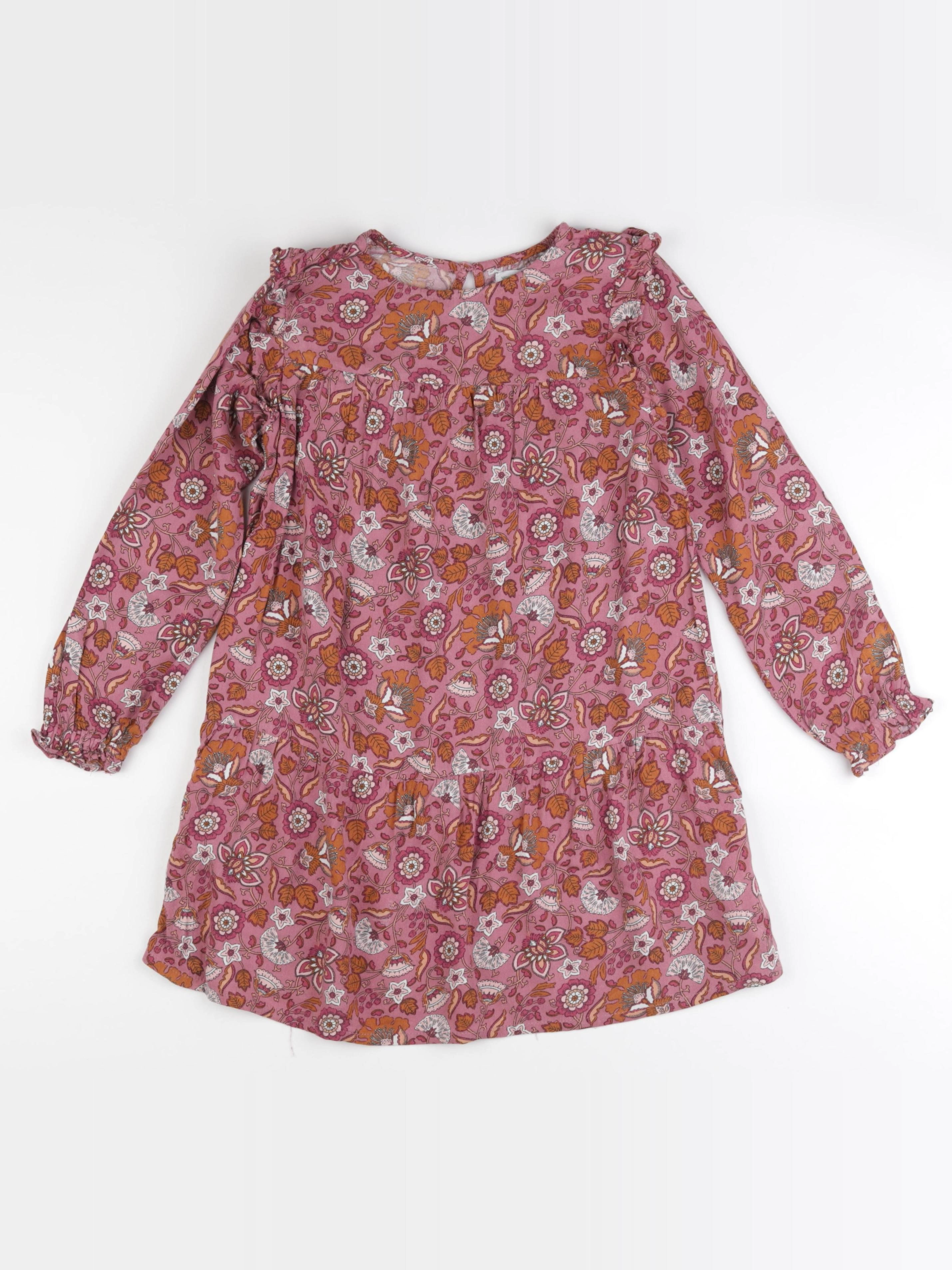 Vertbaudet - robe rose - 8 ans