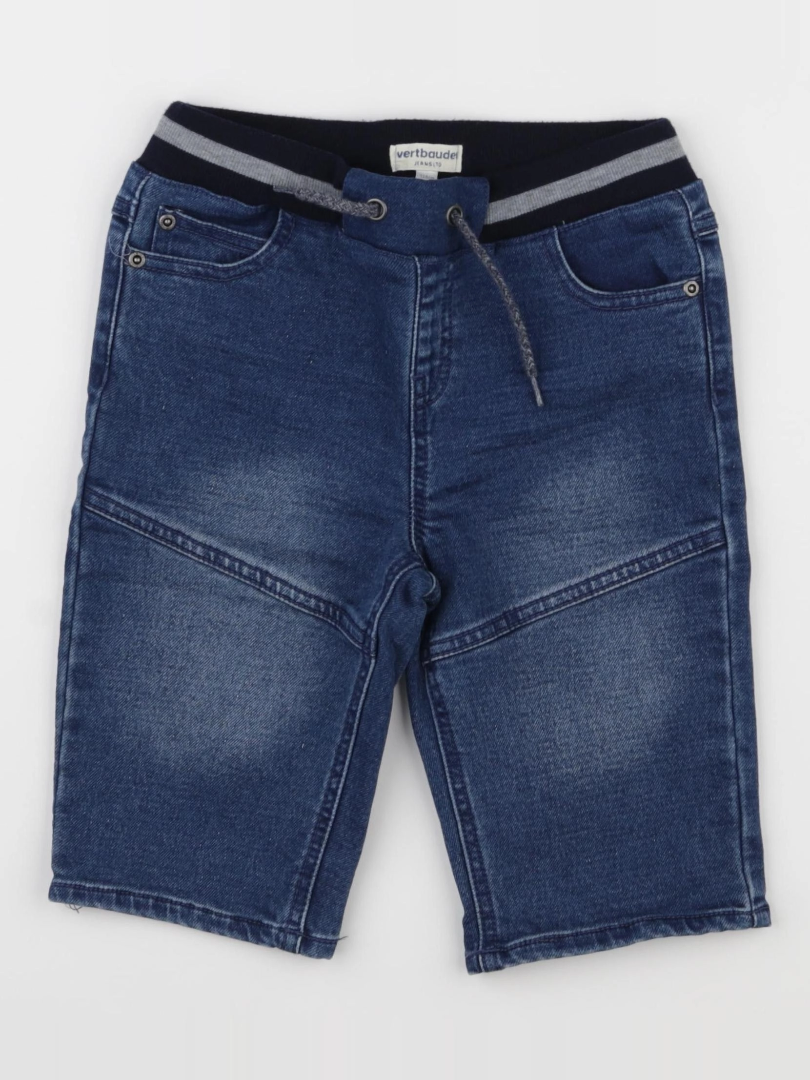 Vertbaudet - short bleu - 8 ans