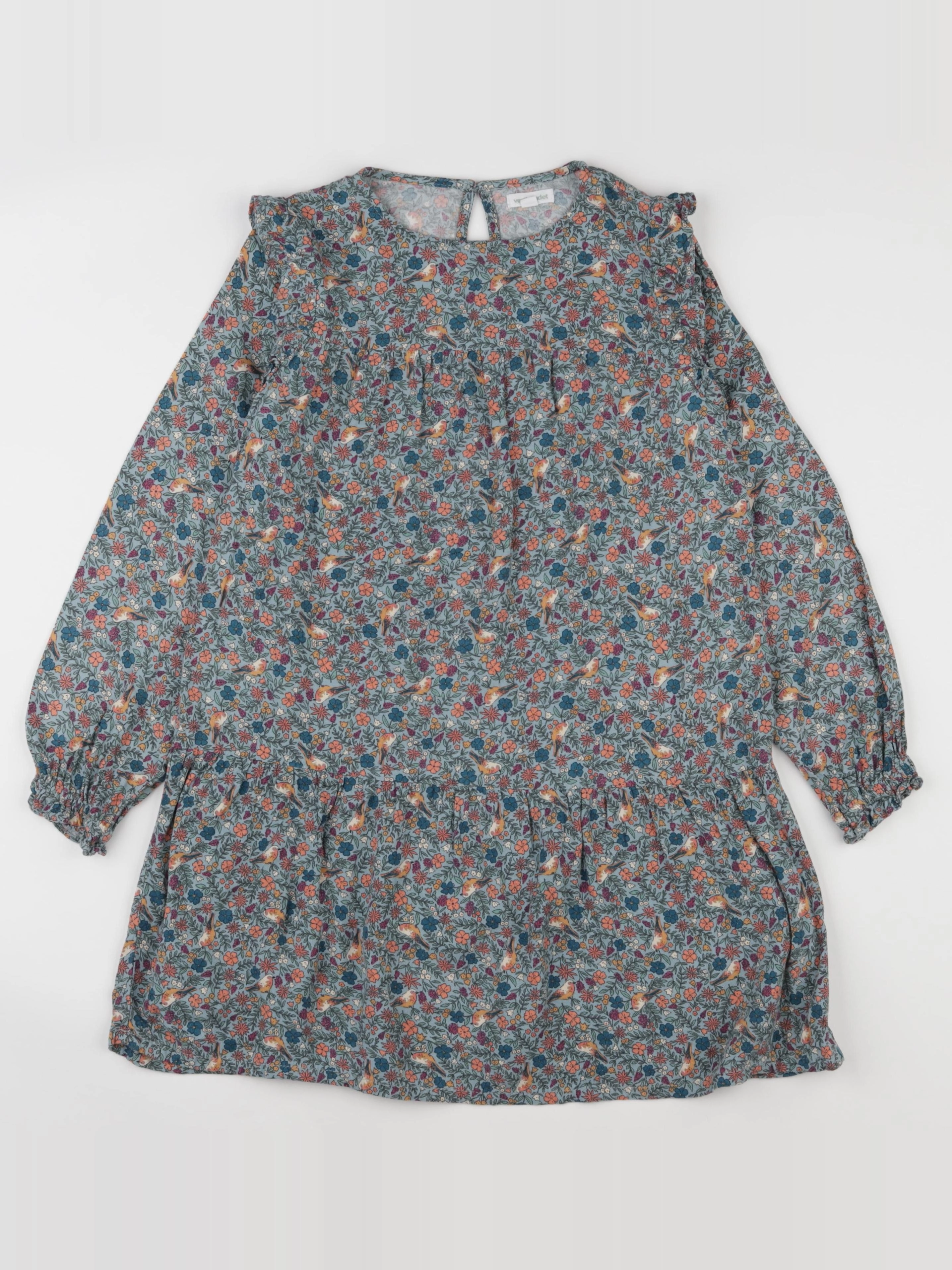 Vertbaudet - robe bleu - 9 ans