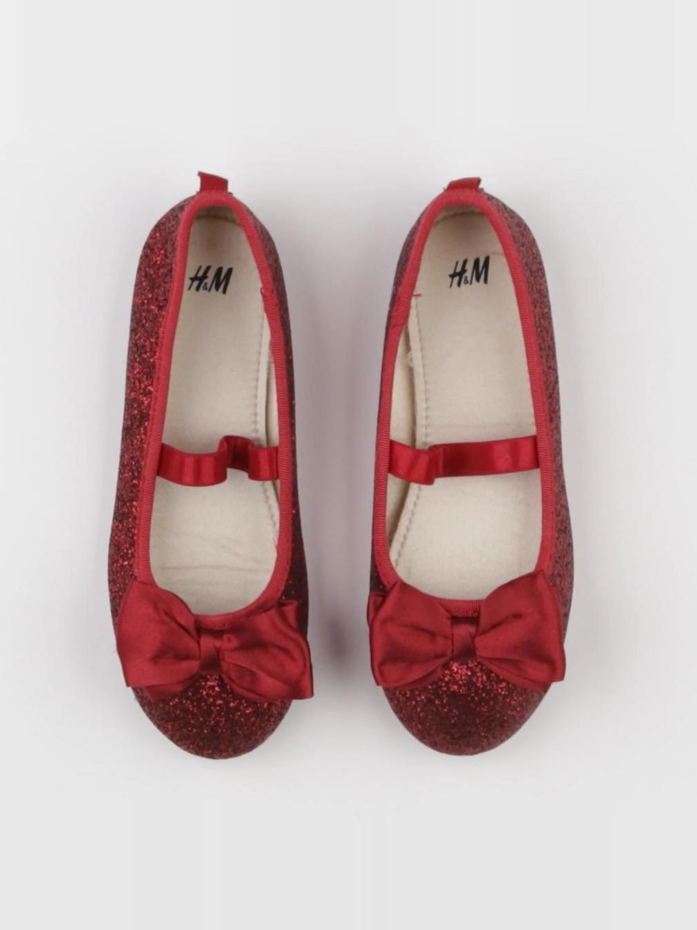 H&M - ballerines rouge - pointure 30