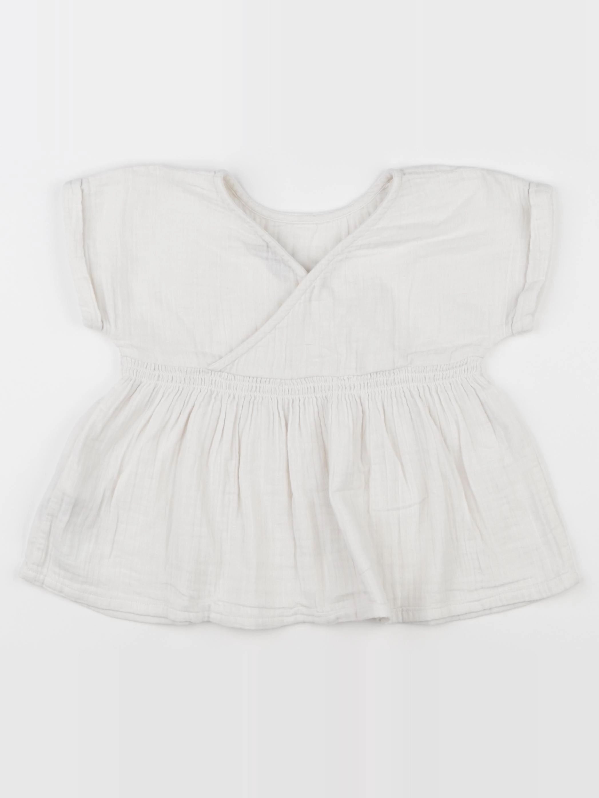 Cyrillus - blouse blanc - 6 ans