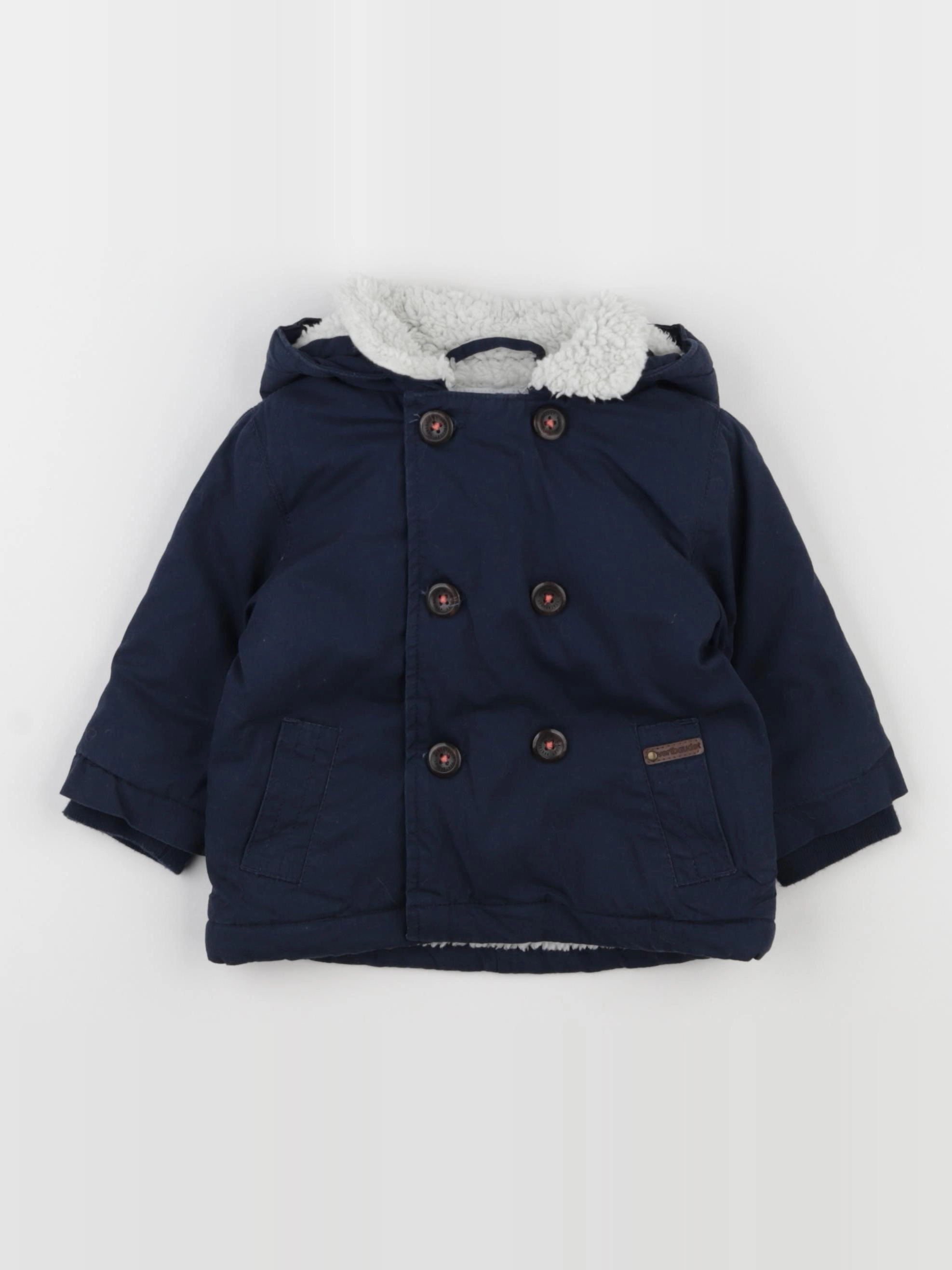 Vertbaudet - imperméable bleu - 6 mois