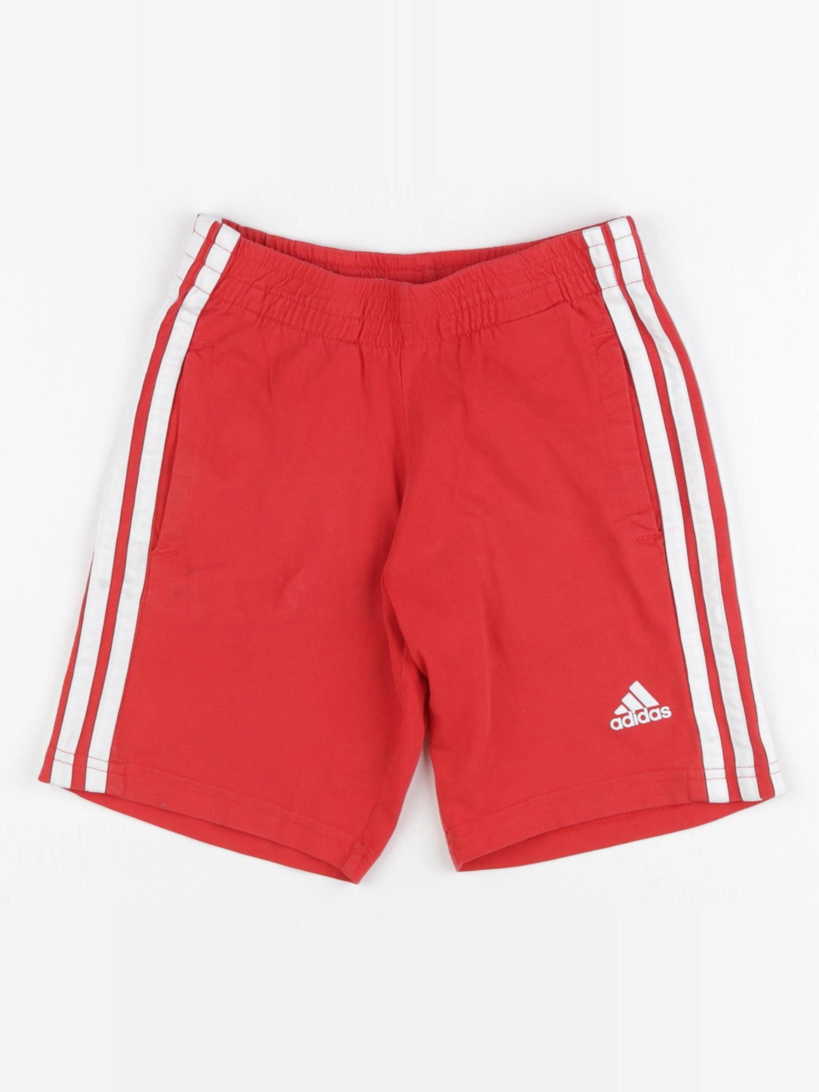 Adidas - short rouge - 5/6 ans