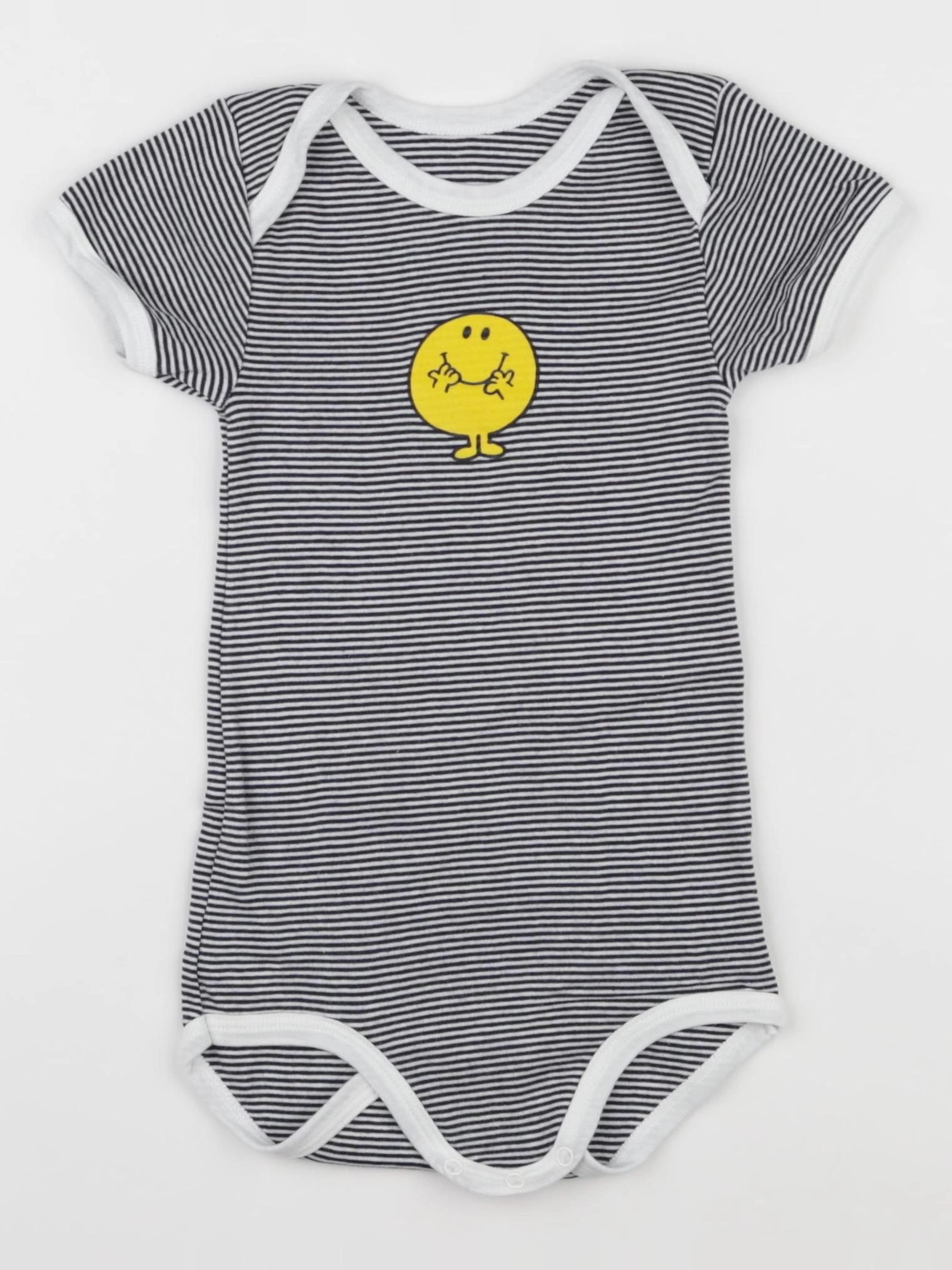 Petit Bateau - body bleu - 36 mois
