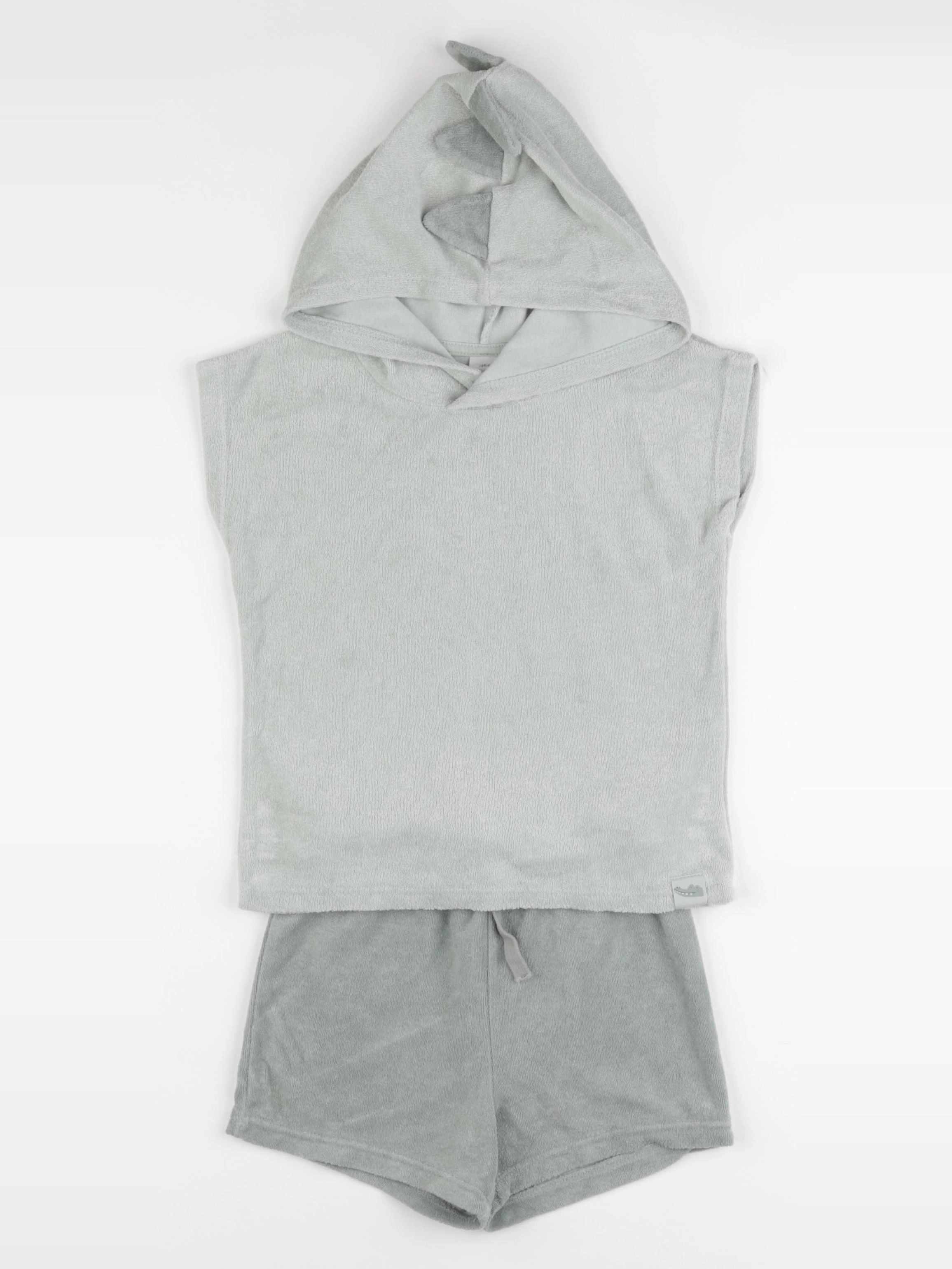 H&M - ensemble vert - 2/3 ans