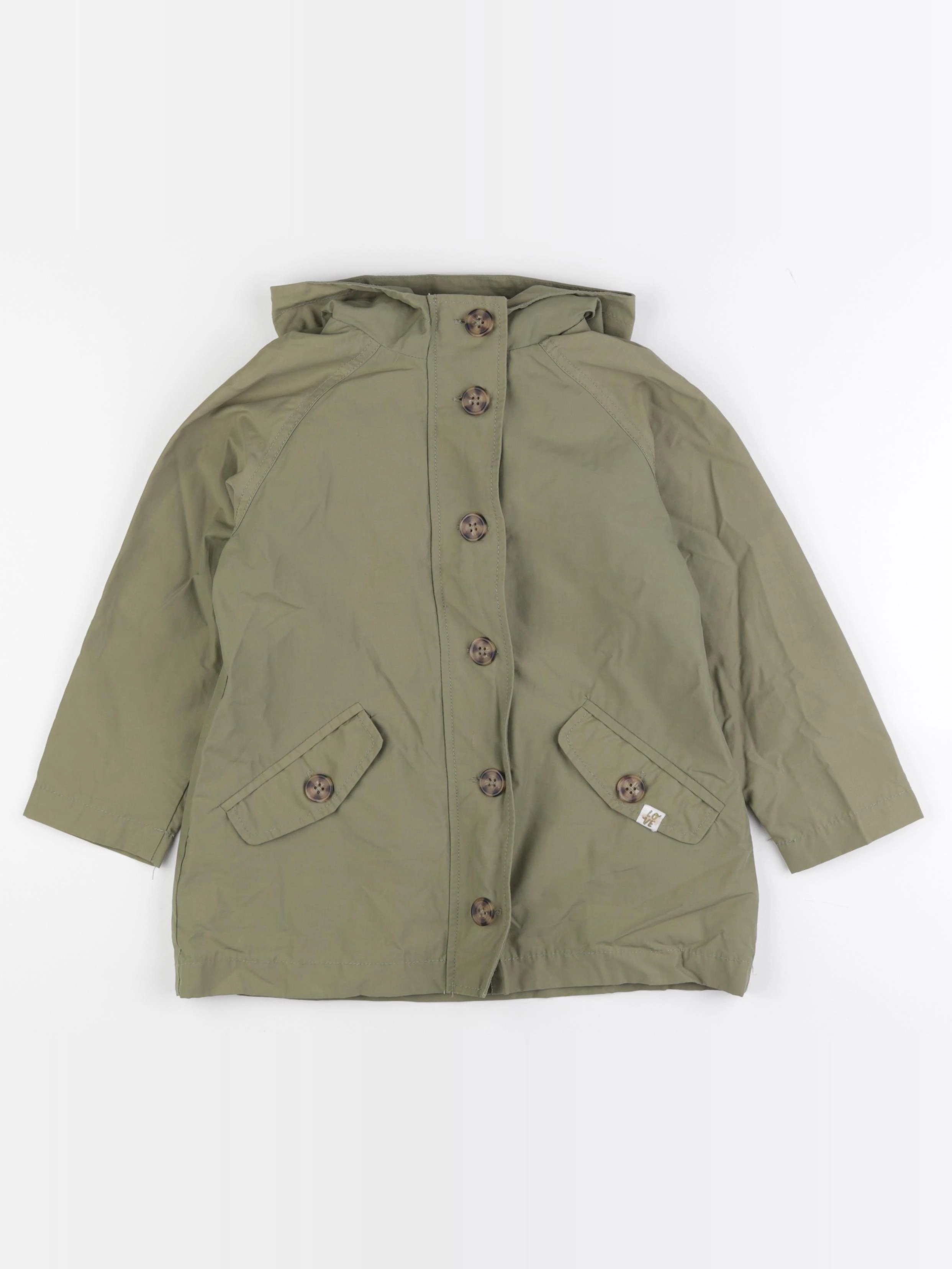 Vertbaudet - coupe-vent vert - 6 ans