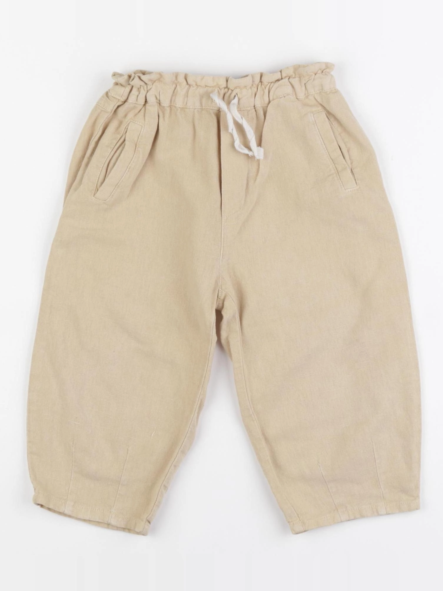 Zara - pantalon beige - 18 mois