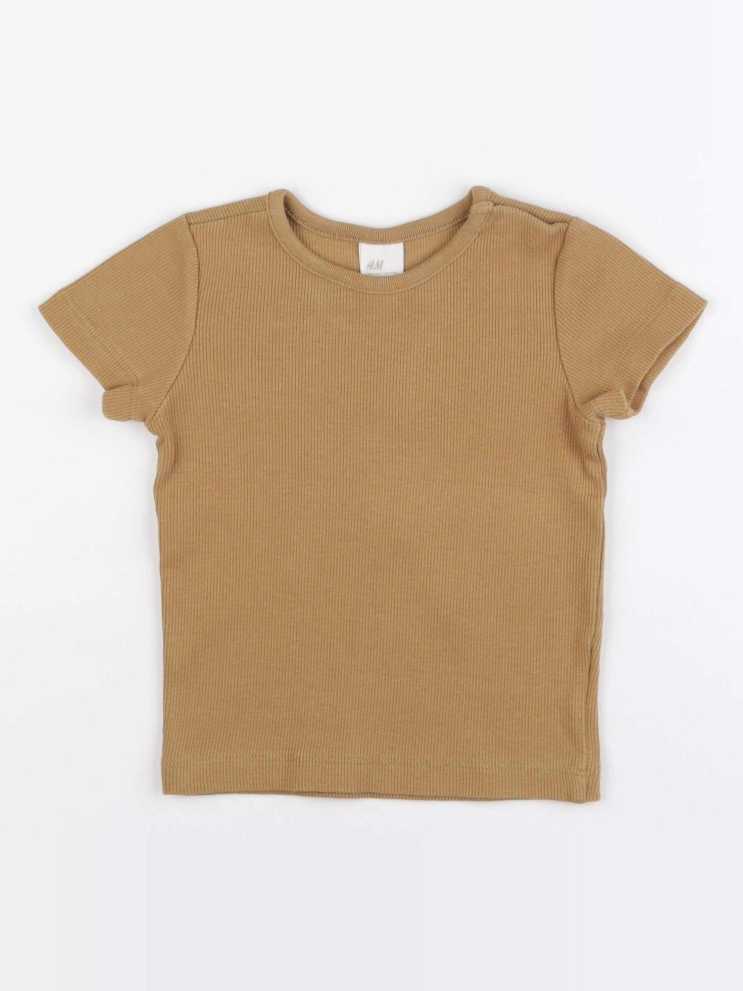 H&M - tee-shirt marron - 12/18 mois