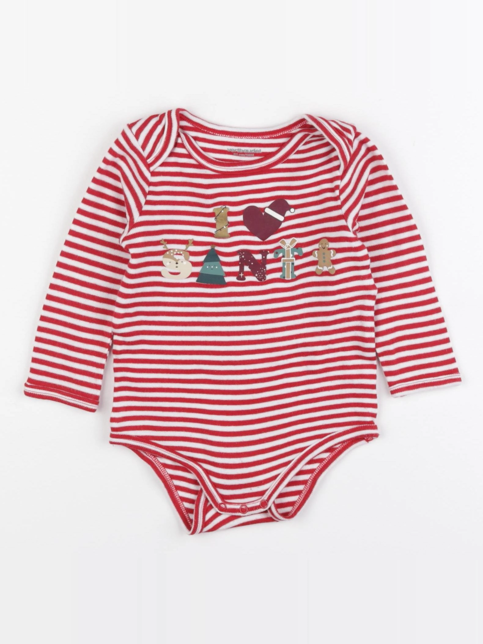 Vertbaudet - body multicolore - 18 mois