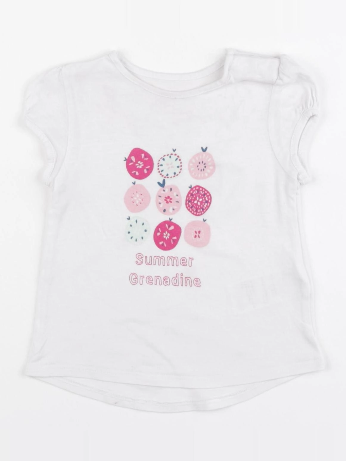 Vertbaudet - tee-shirt multicolore - 9 mois