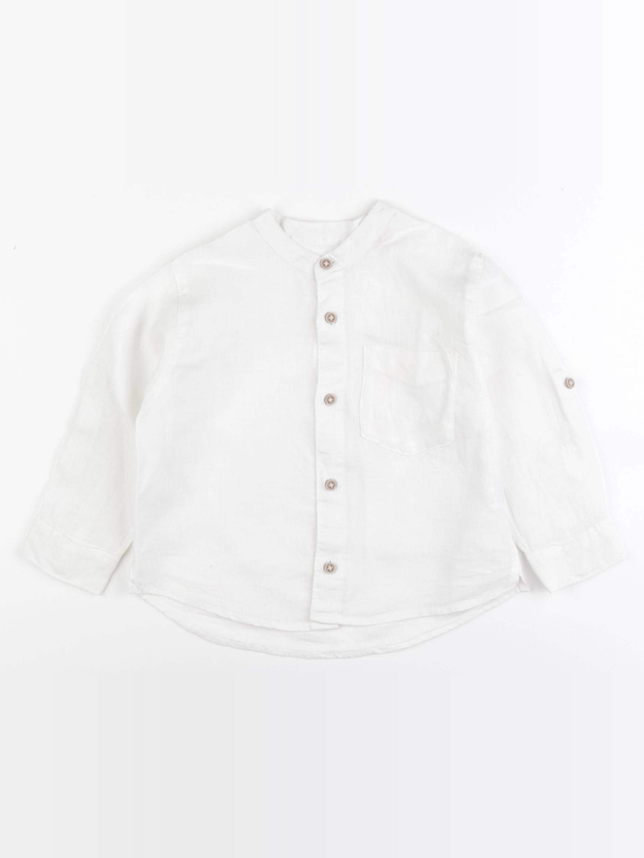 Zara - chemise blanc - 18/24 mois