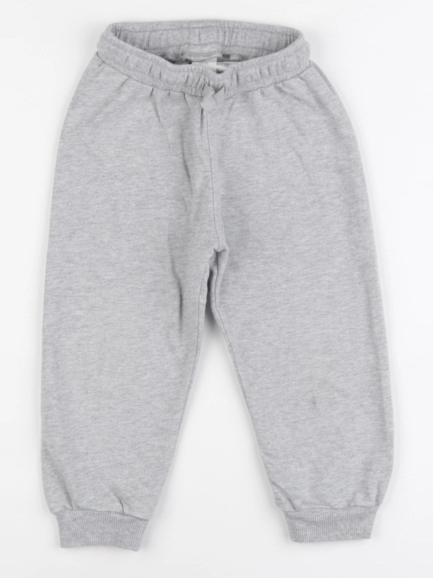 H&M - jogging gris - 12/18 mois