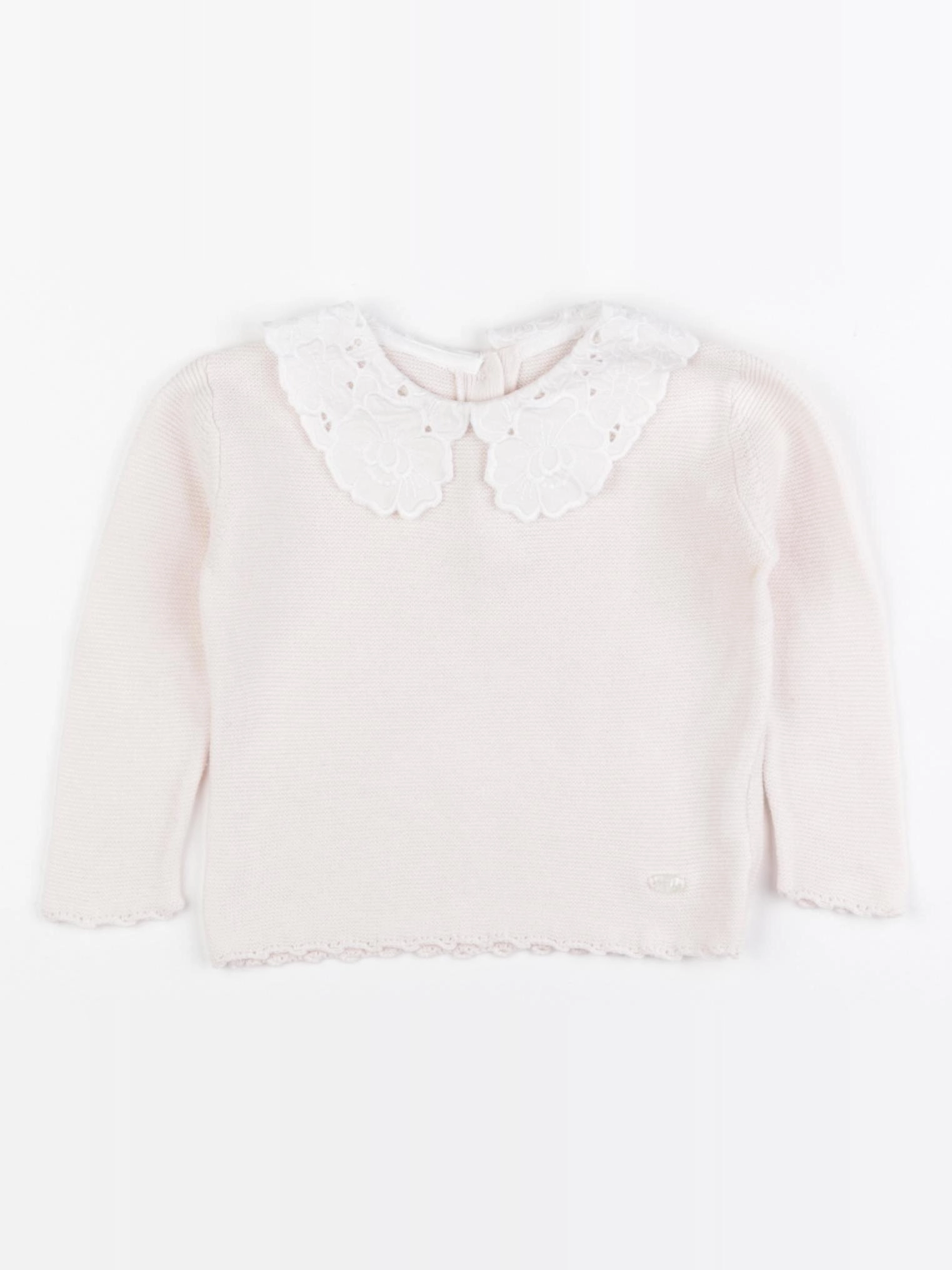 Tartine & Chocolat - pull rose - 9 mois