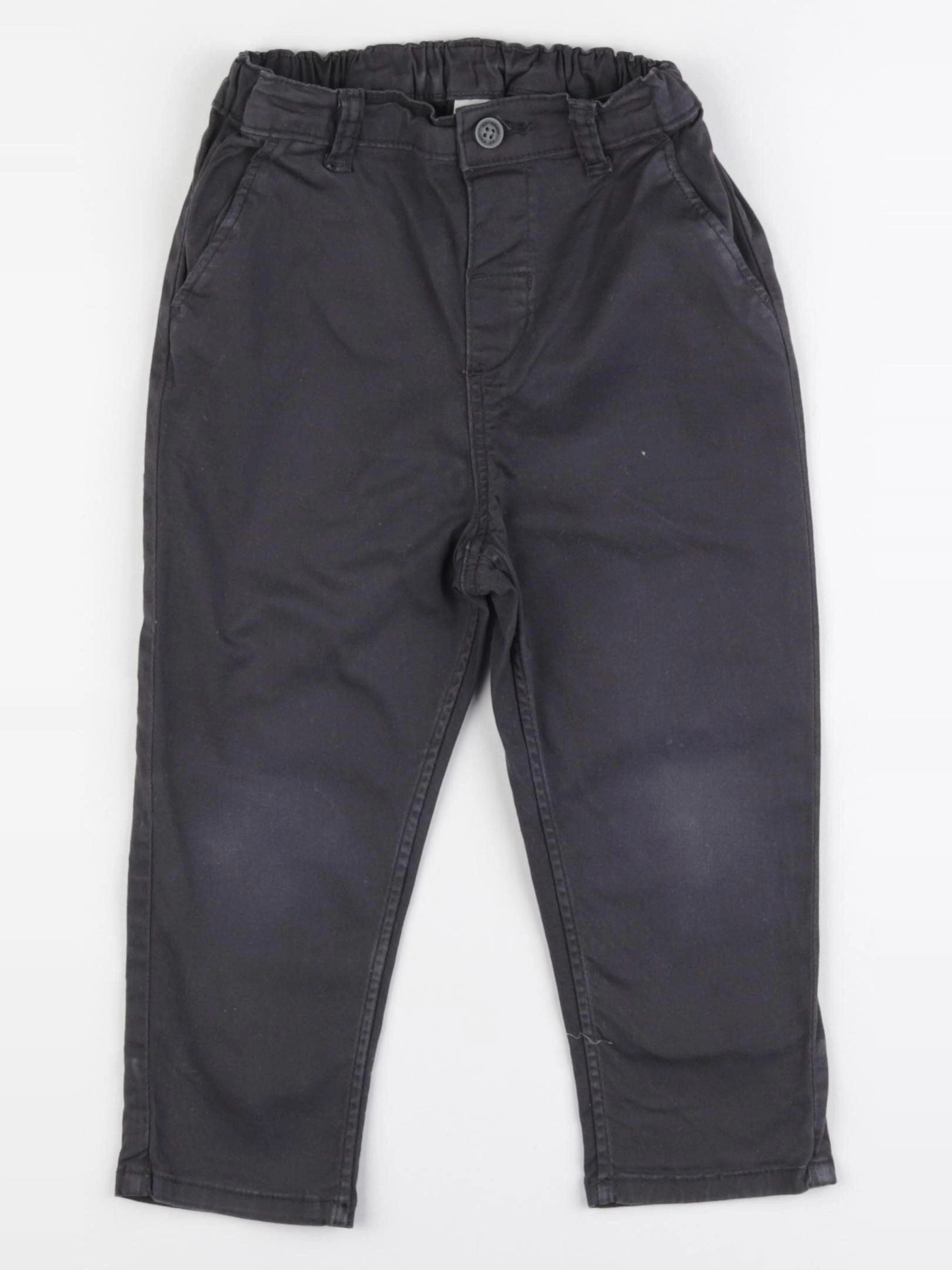 H&M - pantalon gris - 18/24 mois