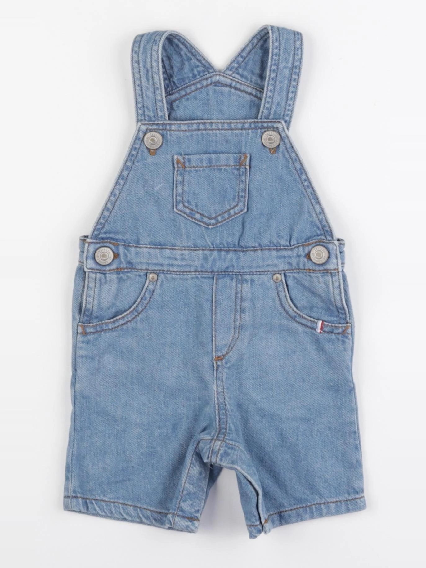 Tartine & Chocolat - salopette bleu - 1 an