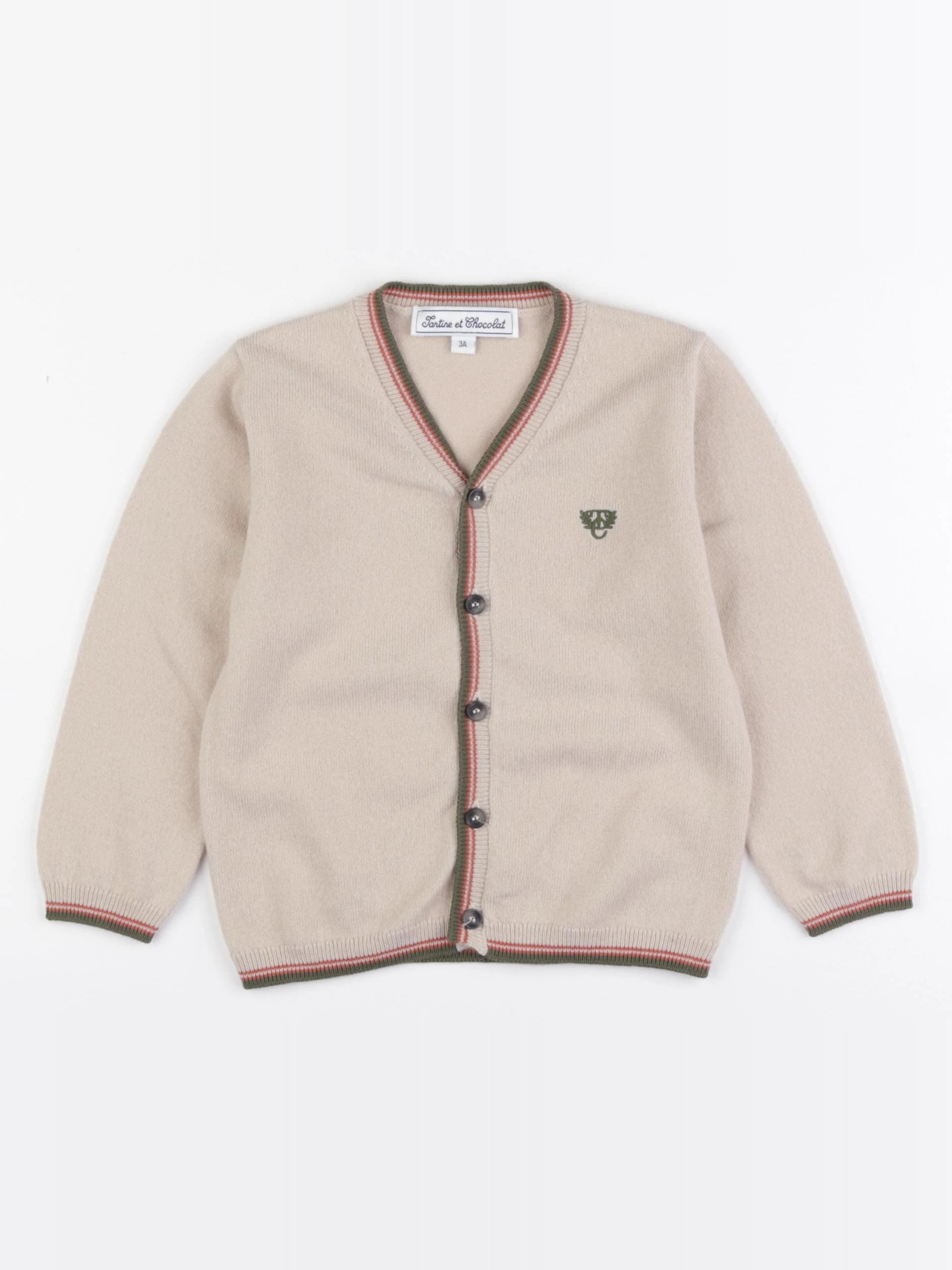 Tartine & Chocolat - gilet beige - 3 ans