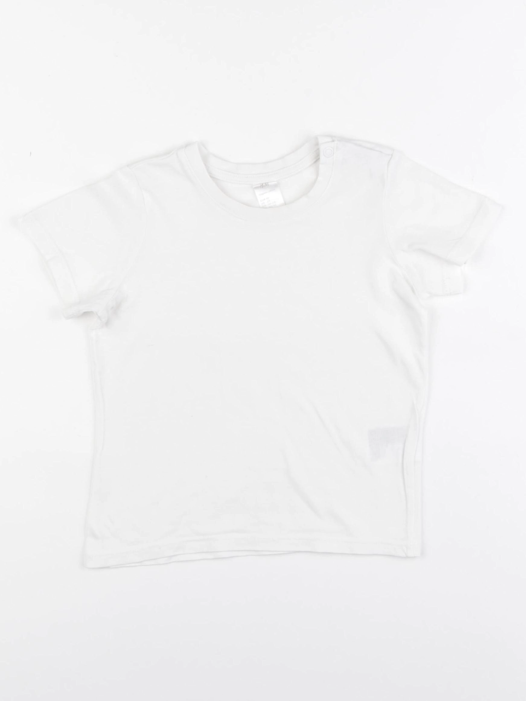 H&M - maillot de corps blanc - 18/24 mois