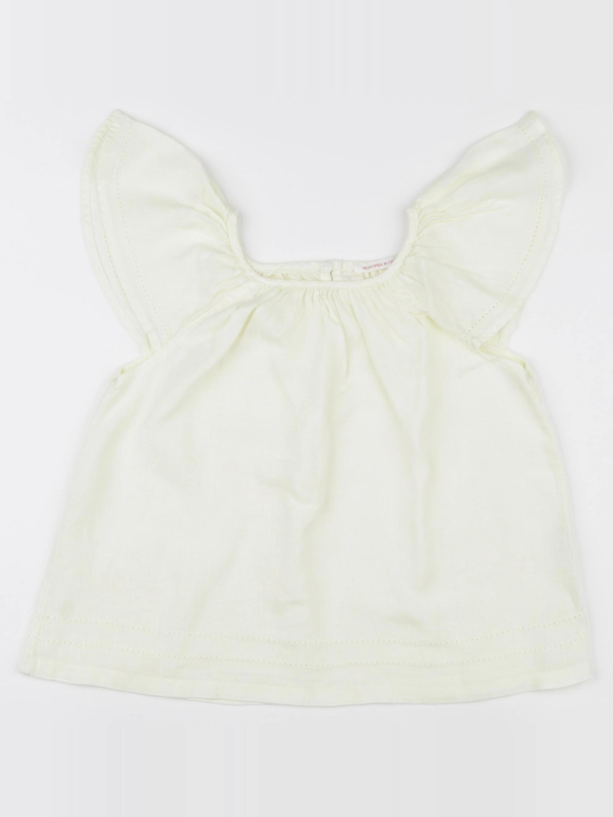 Monoprix - blouse jaune - 5 ans