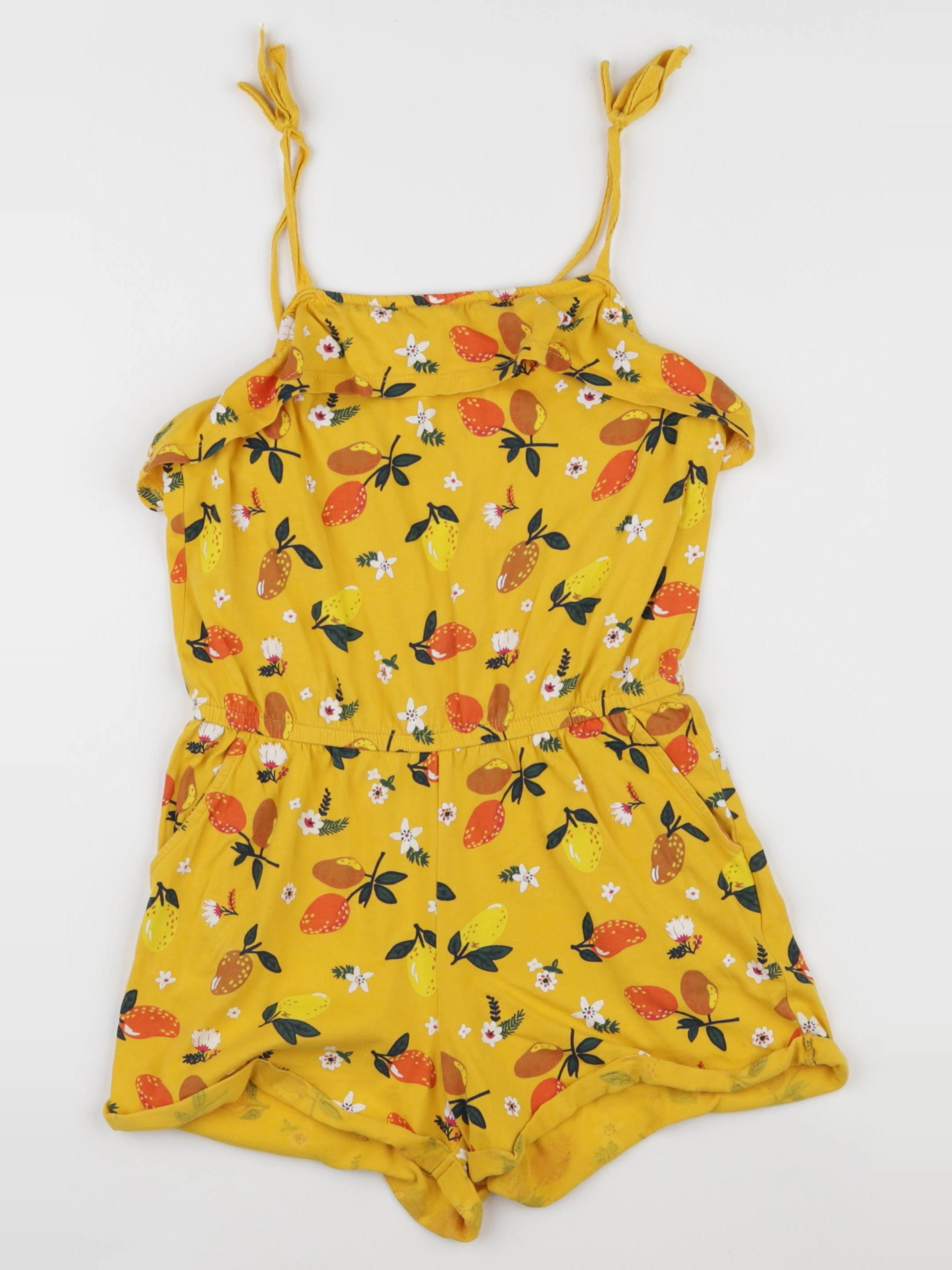 Monoprix - combinaison jaune - 8 ans